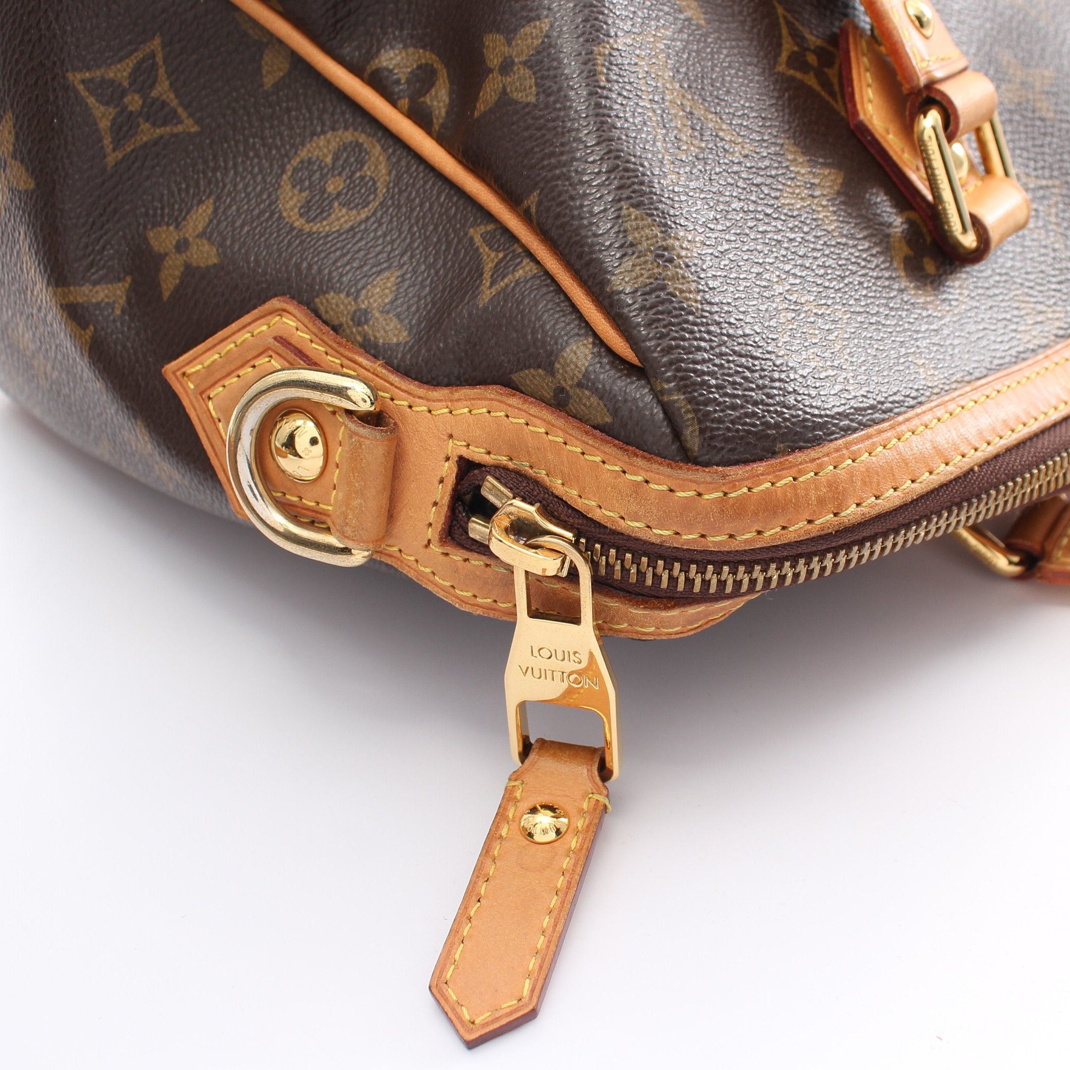 Louis Vuitton Louis Vuitton Retiro Pm Monogram Handbag Leather Brown Size ONE SIZE - 6 Thumbnail