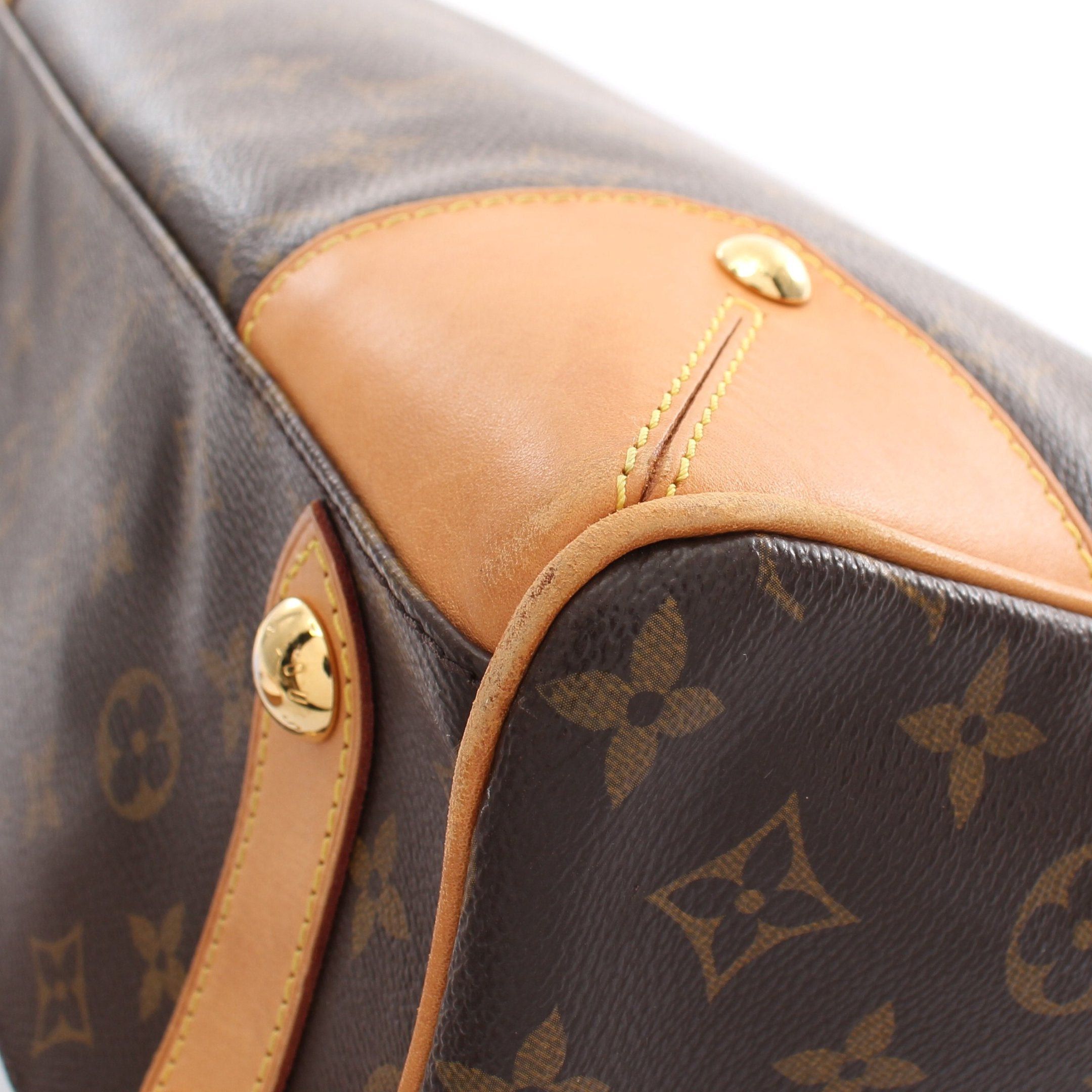 Louis Vuitton Louis Vuitton Retiro Pm Monogram Handbag Leather Brown Size ONE SIZE - 8 Thumbnail