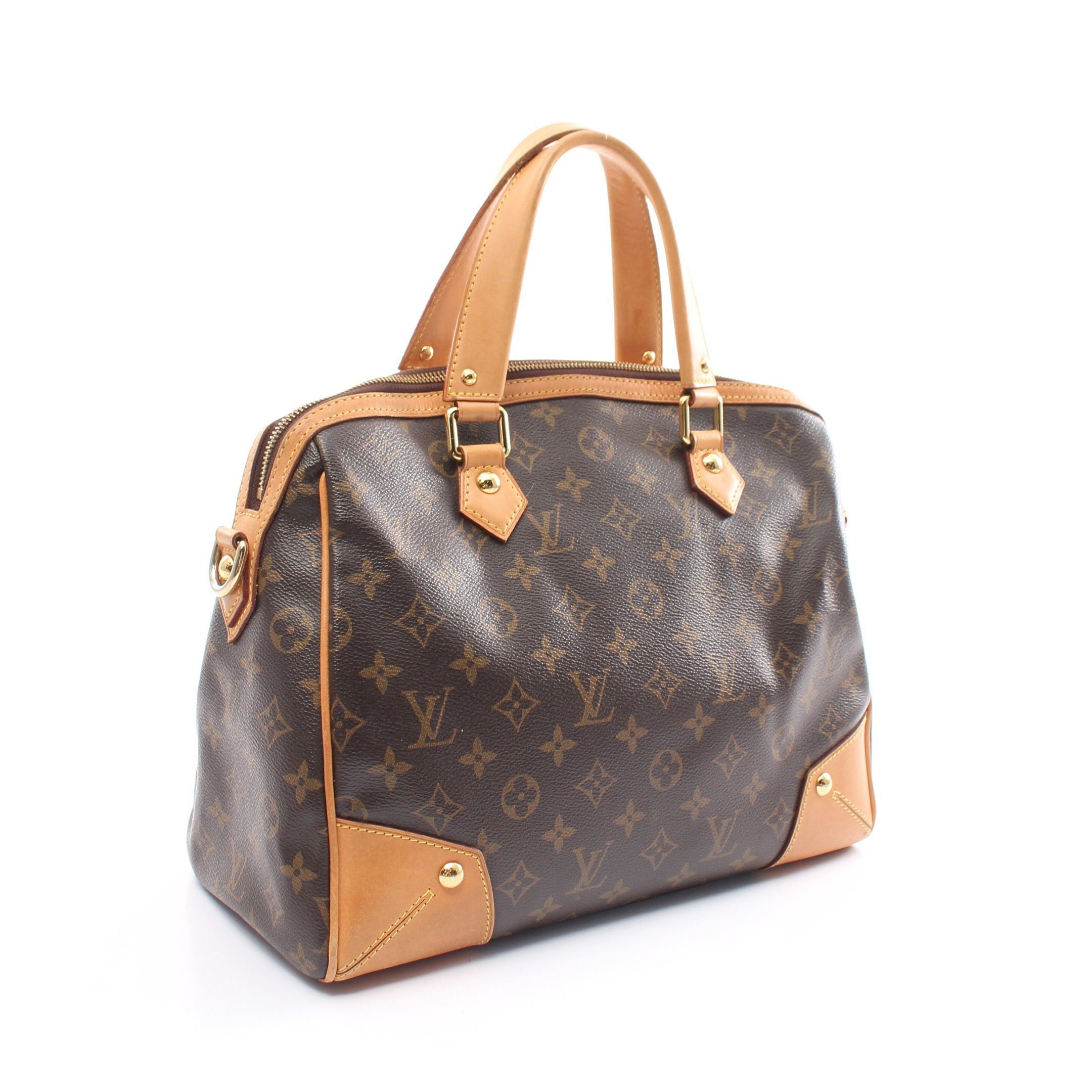 Louis Vuitton Louis Vuitton Retiro Pm Monogram Handbag Leather Brown Size ONE SIZE - 2 Thumbnail