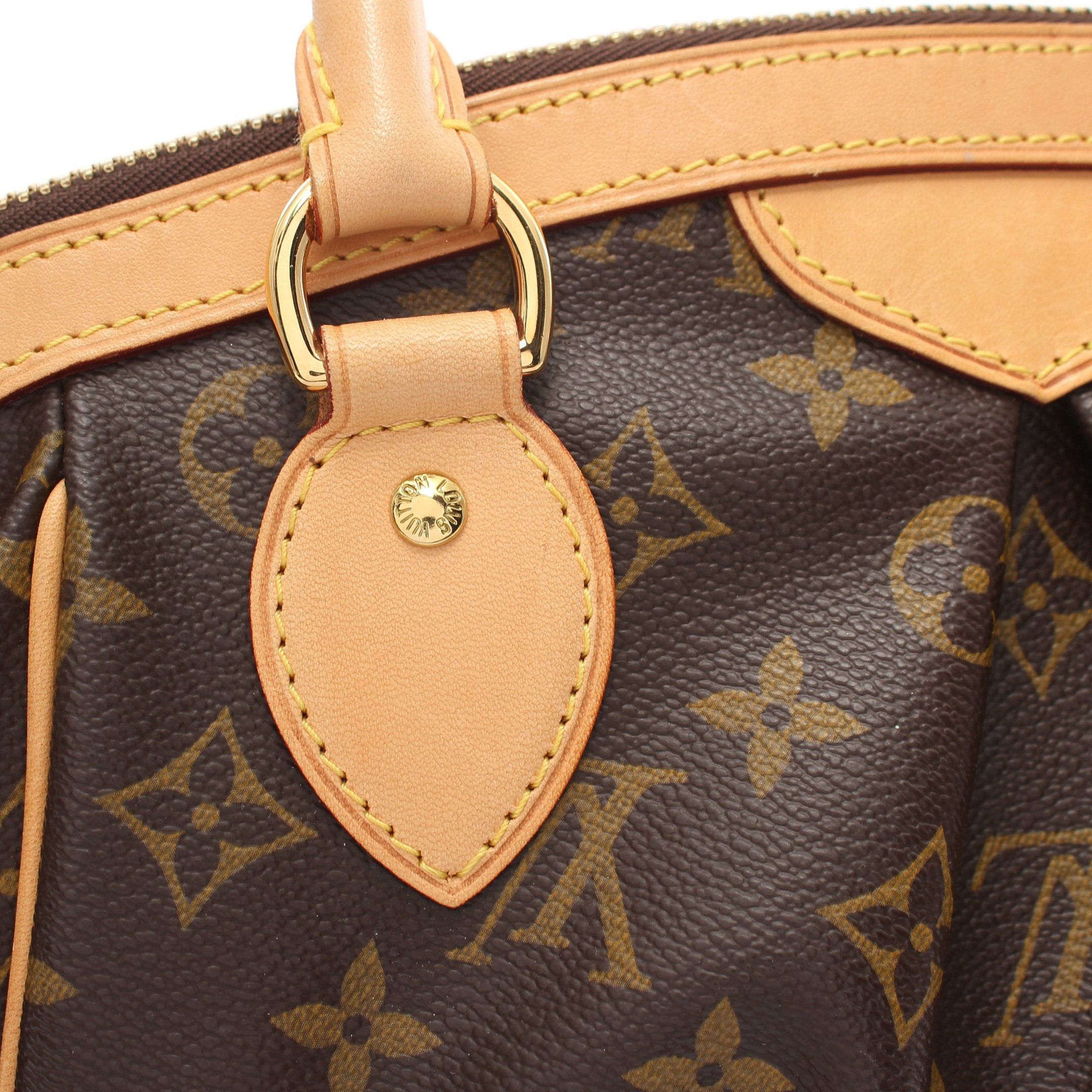 Louis Vuitton Louis Vuitton Tivoli Pm Monogram Handbag Leather Brown Size ONE SIZE - 6 Thumbnail