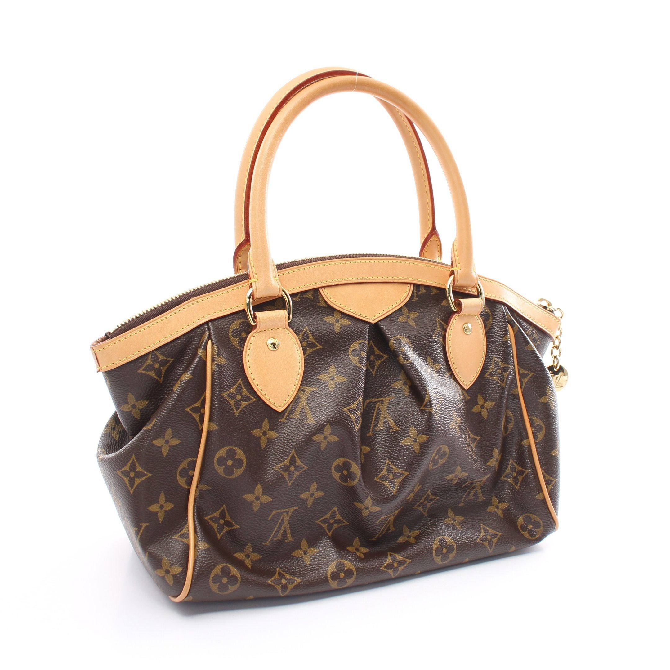 Louis Vuitton Louis Vuitton Tivoli Pm Monogram Handbag Leather Brown Size ONE SIZE - 2 Thumbnail