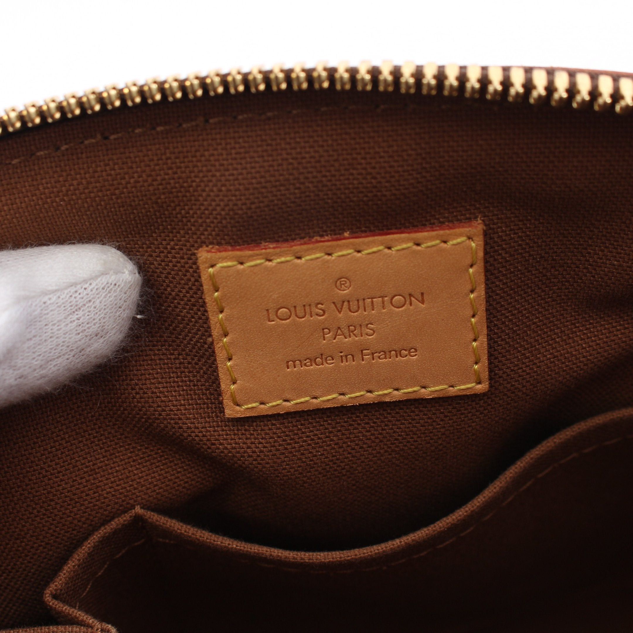 Louis Vuitton Louis Vuitton Tivoli Pm Monogram Handbag Leather Brown Size ONE SIZE - 4 Thumbnail