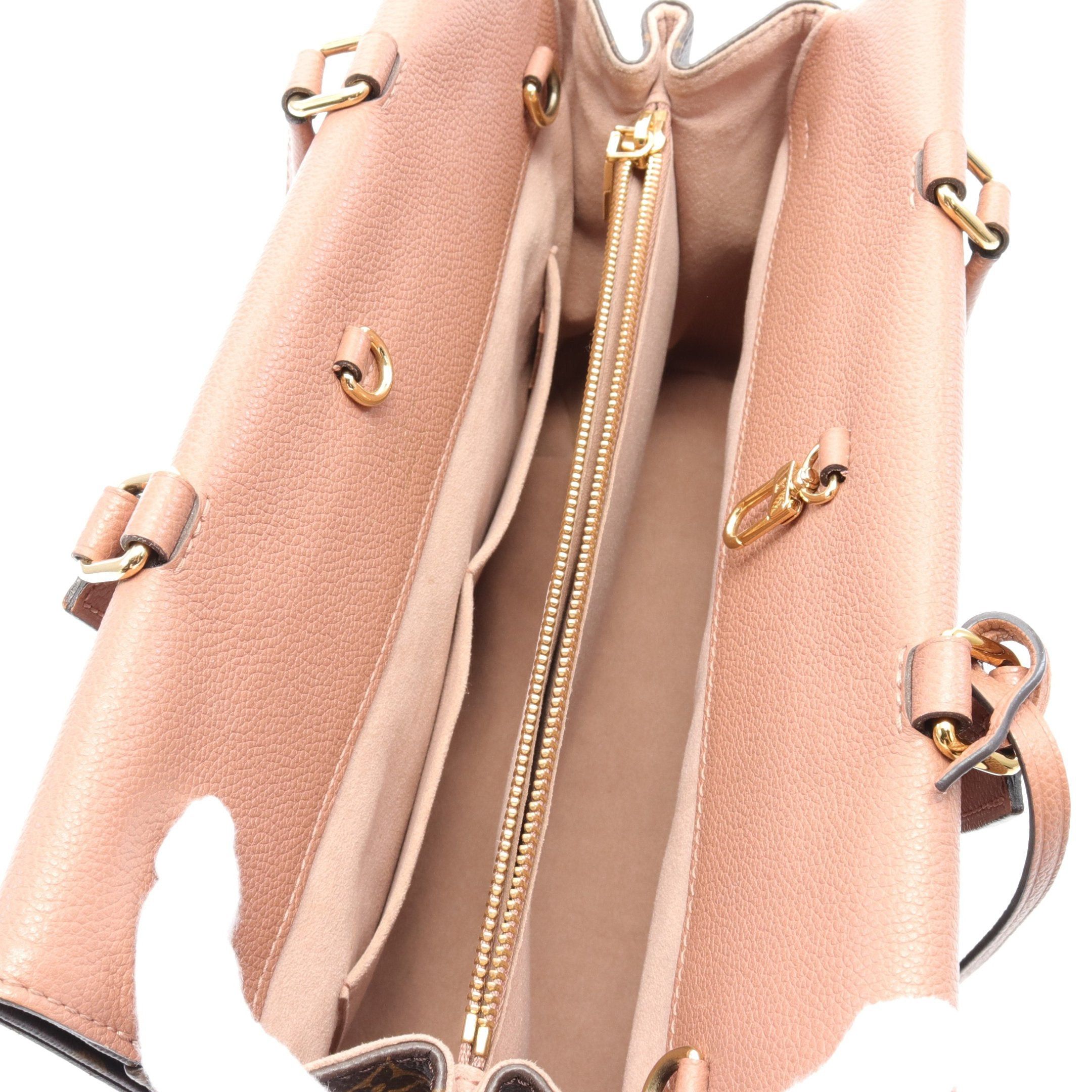 Louis Vuitton Louis Vuitton Venus Monogram Rosewood Handbag Leather Brown Pink Beige Size ONE SIZE - 3 Thumbnail