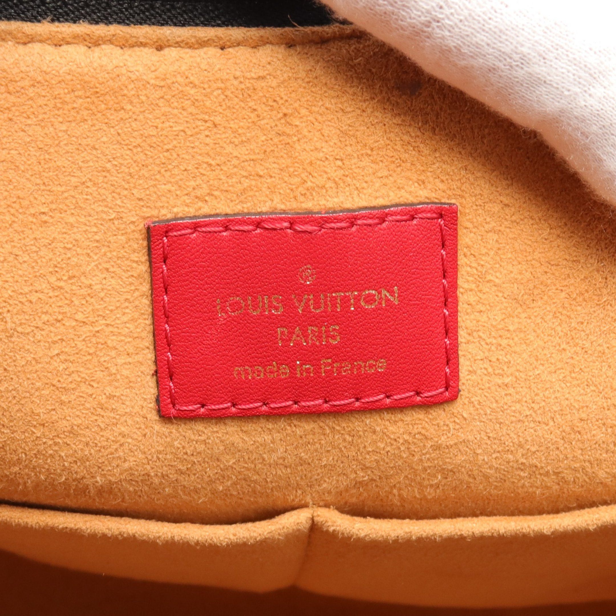 Louis Vuitton Louis Vuitton Tuileries Tote Monogram Handbag Leather Brown Black Red Size ONE SIZE - 4 Thumbnail