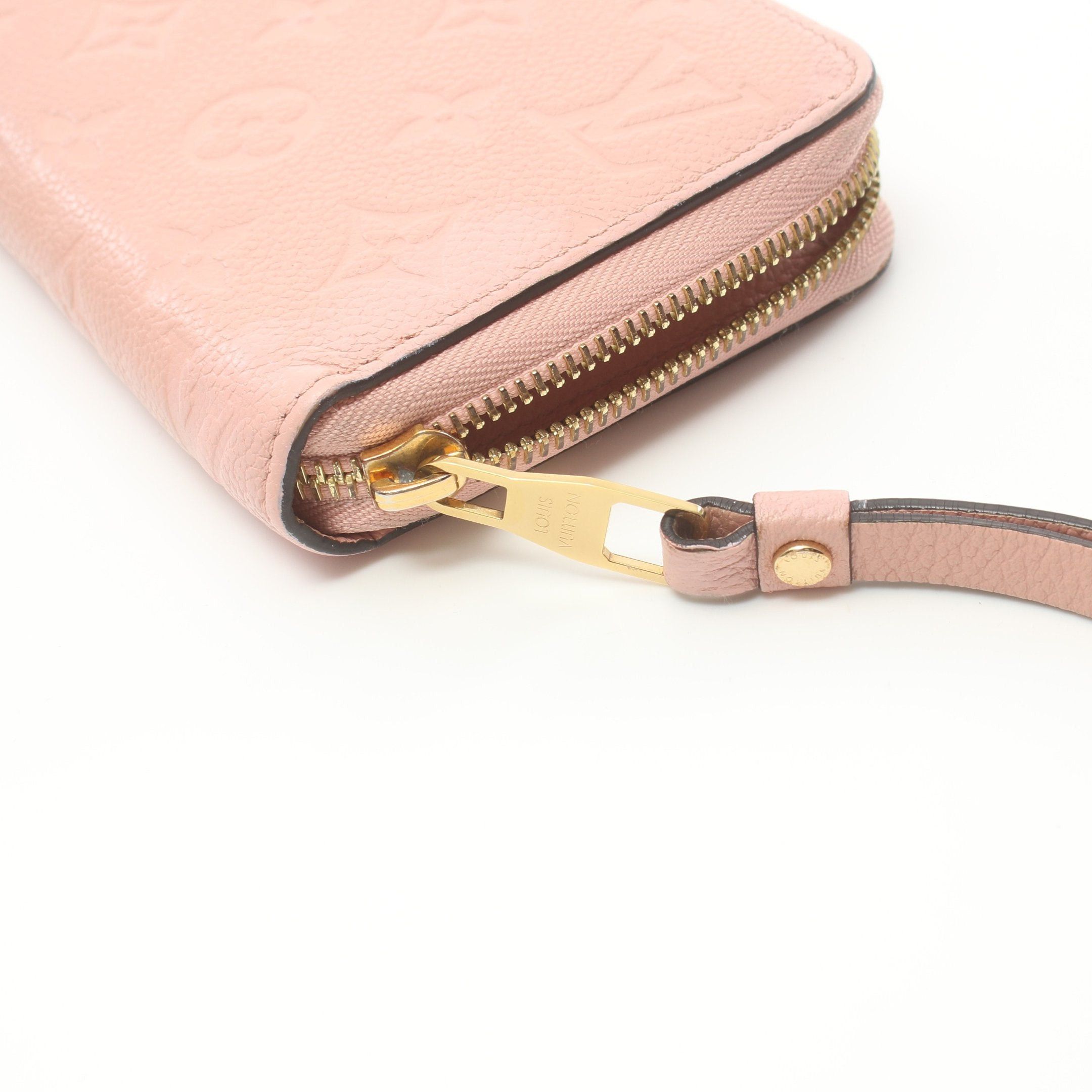 Louis Vuitton Louis Vuitton Zippy Wallet Monogram Amplant Rose Poodle Round Zipper Long Leather Light Pink Size ONE SIZE - 5 Thumbnail