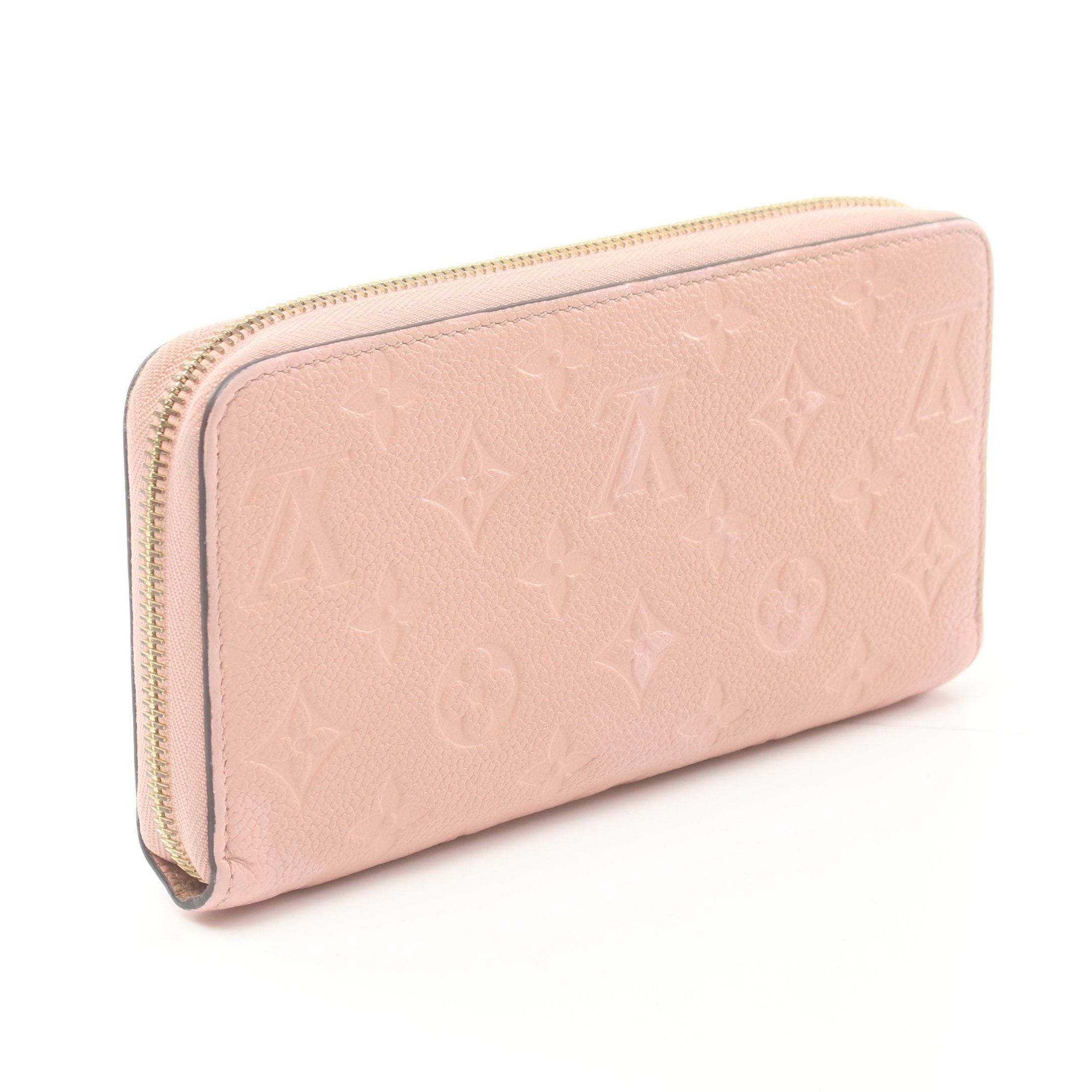 Louis Vuitton Louis Vuitton Zippy Wallet Monogram Amplant Rose Poodle Round Zipper Long Leather Light Pink Size ONE SIZE - 2 Thumbnail