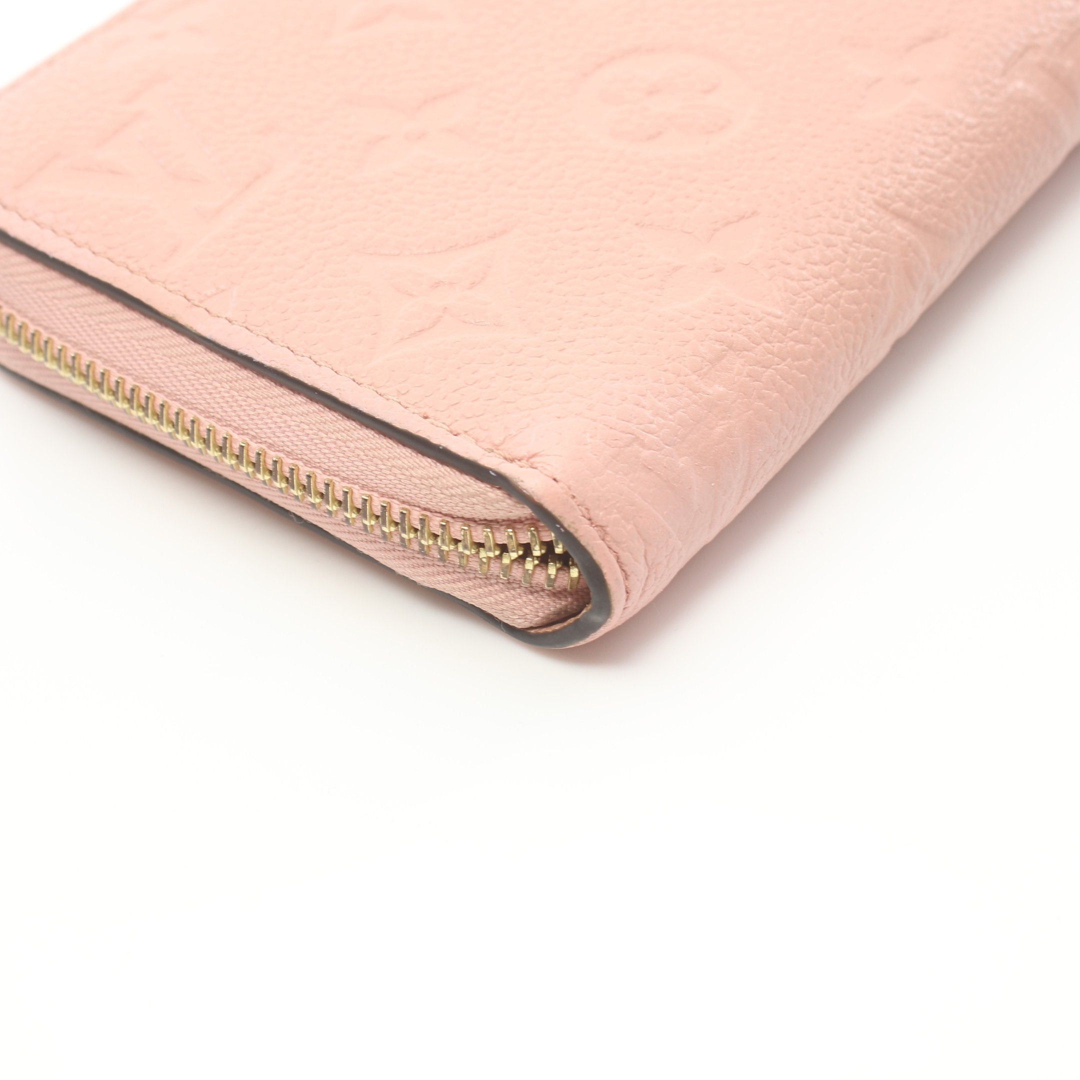 Louis Vuitton Louis Vuitton Zippy Wallet Monogram Amplant Rose Poodle Round Zipper Long Leather Light Pink Size ONE SIZE - 7 Thumbnail