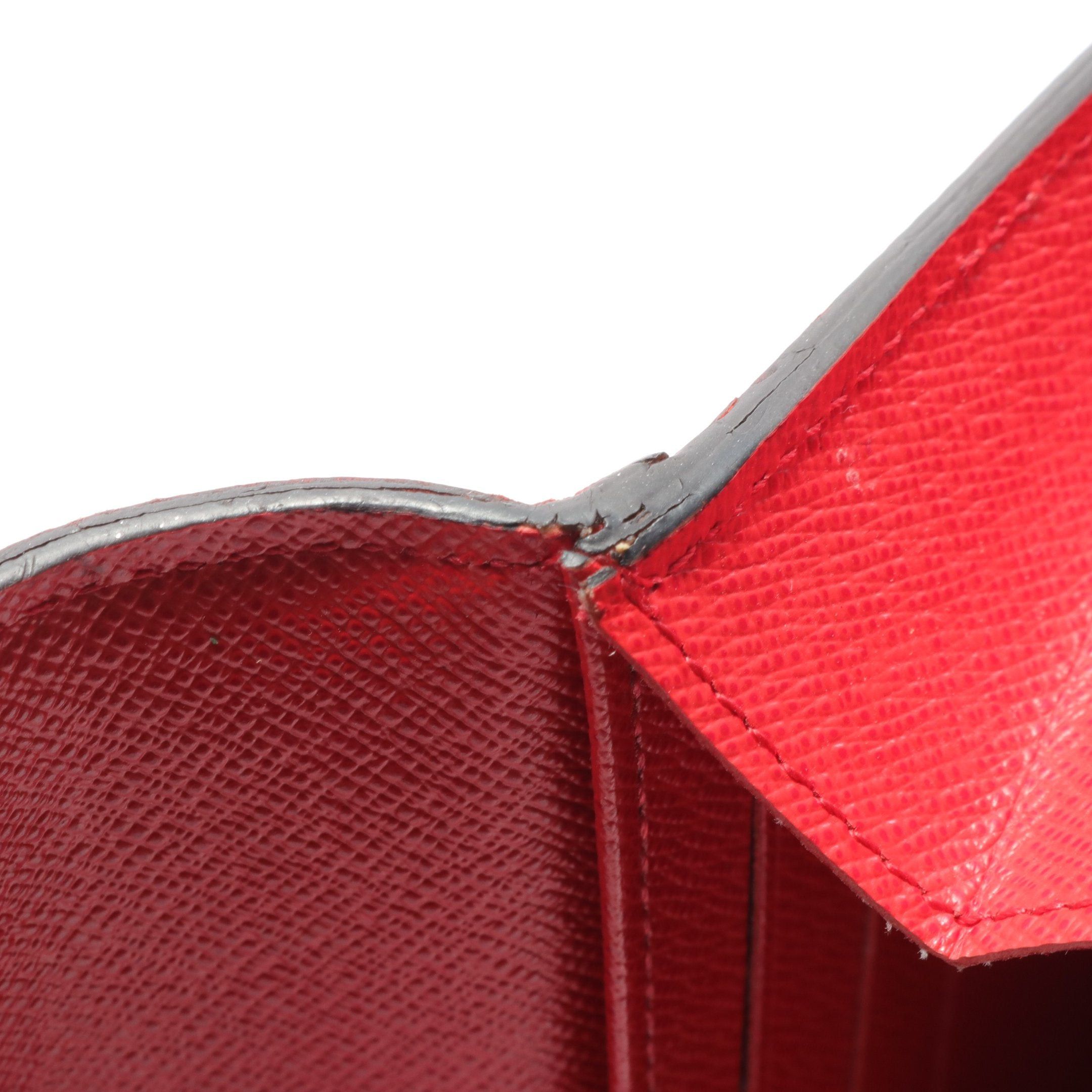 Louis Vuitton Louis Vuitton Portefeuil Twist Epi Coquelicot Bi-Fold Long Wallet Leather Red Size ONE SIZE - 5 Thumbnail