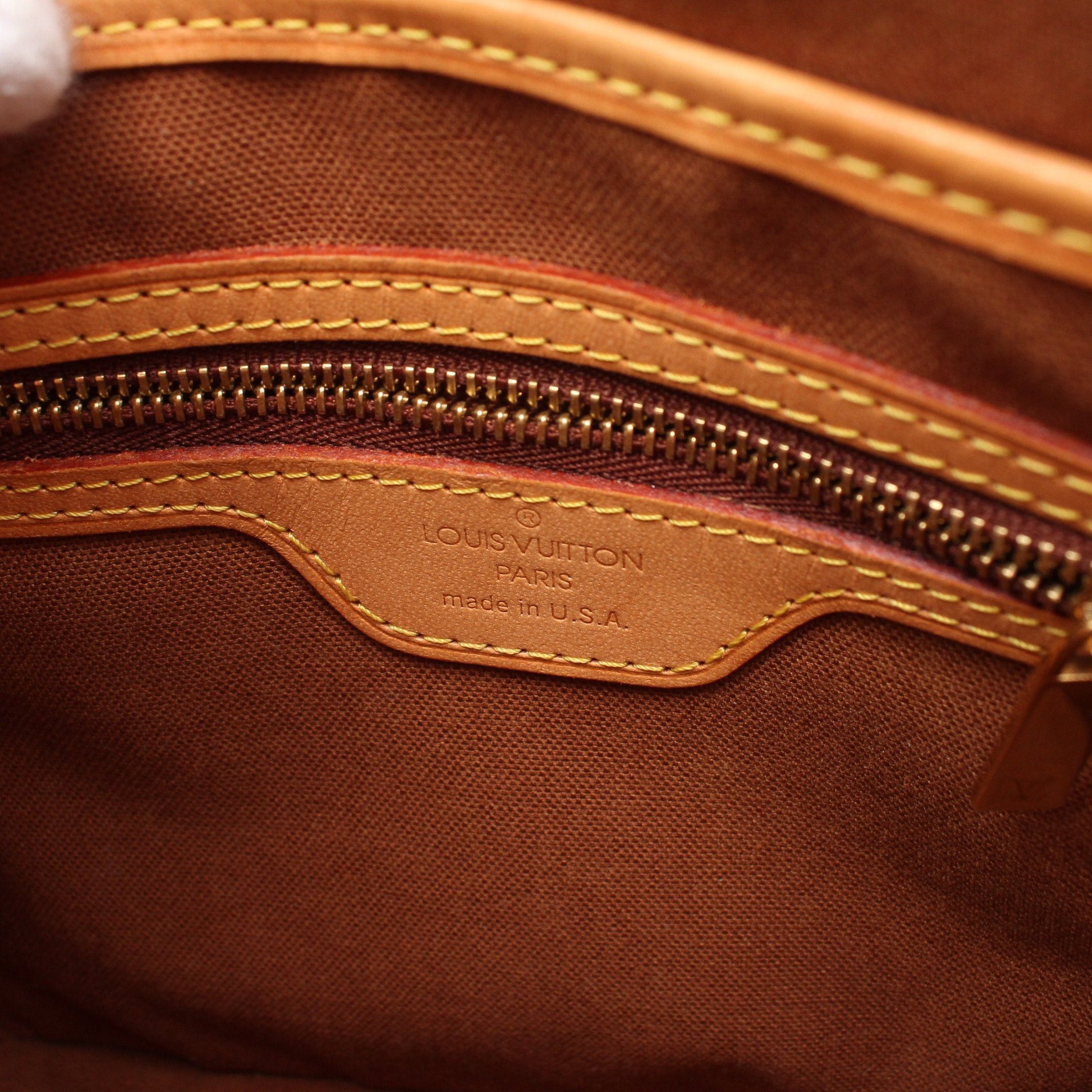 Louis Vuitton Louis Vuitton Vavin Pm Monogram Handbag Leather Brown Size ONE SIZE - 4 Thumbnail