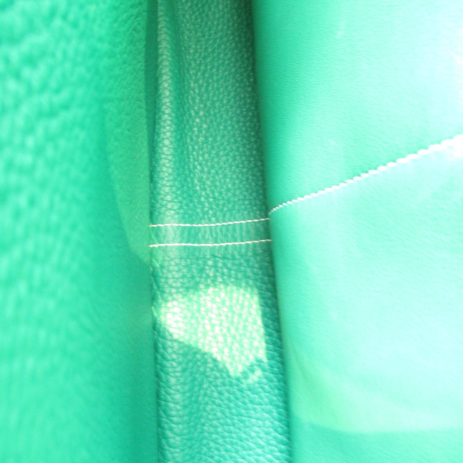 Hermes Hermes Arzan 31 Shoulder Bag Leather Clemence Green Silver Hardware A Stamp Size ONE SIZE - 5 Thumbnail