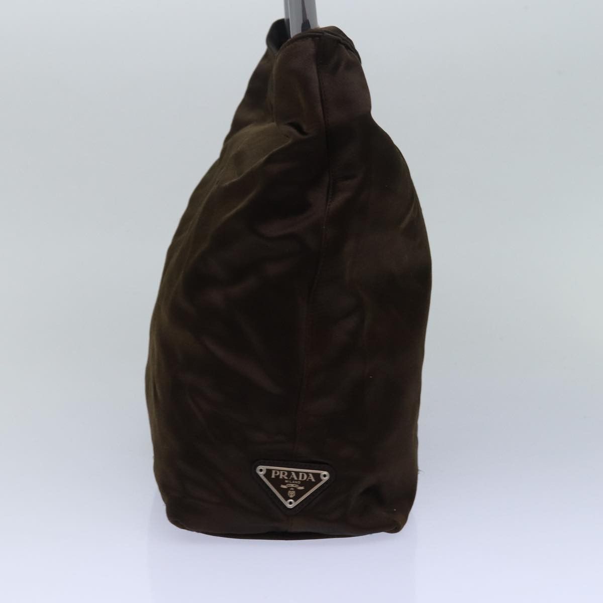 Prada -- Brown Synthetic Tote Bag (Pre-Owned) Size ONE SIZE - 4 Thumbnail