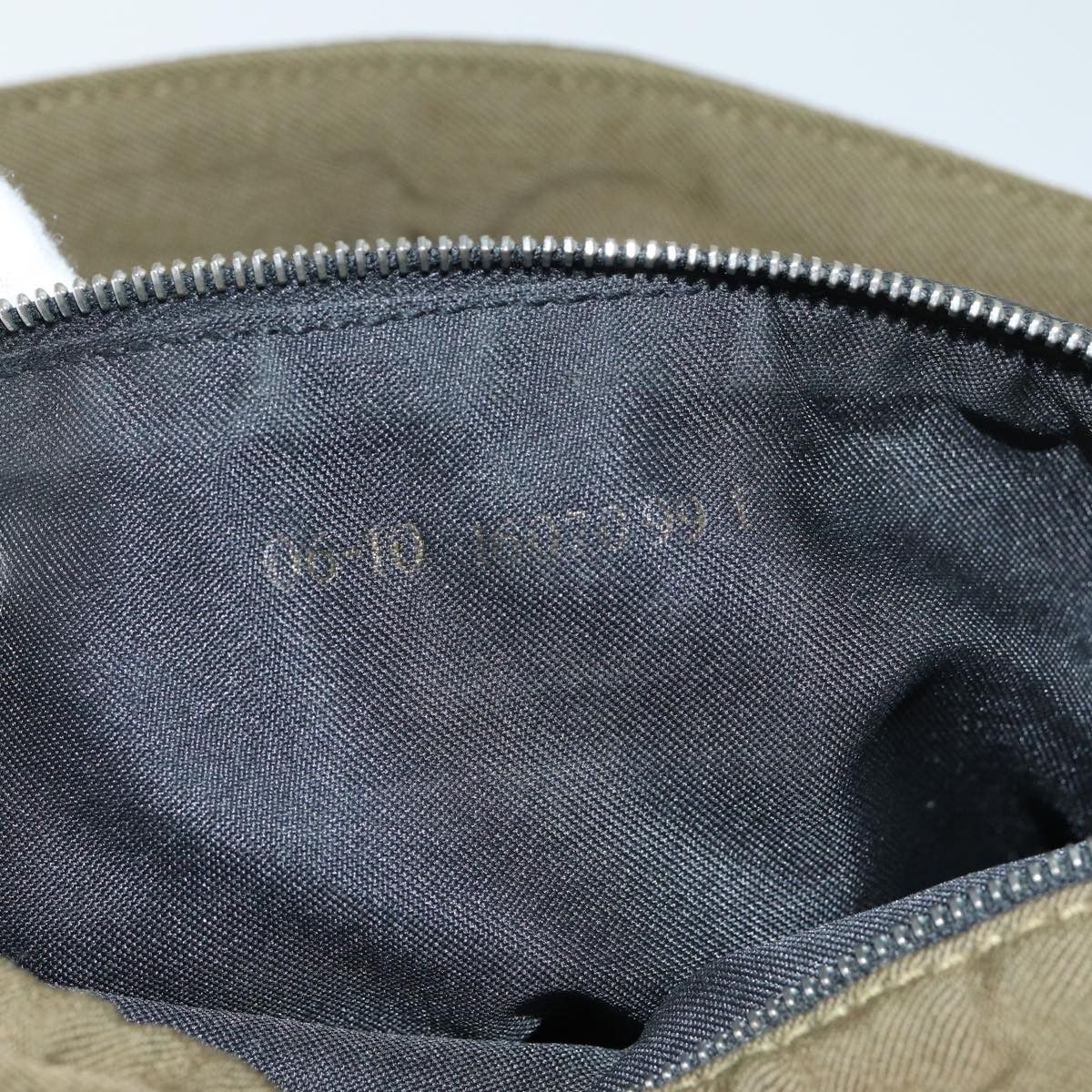 Fendi Khaki Canvas Shoulder Bag (Pre-Owned) Size ONE SIZE - 6 Thumbnail