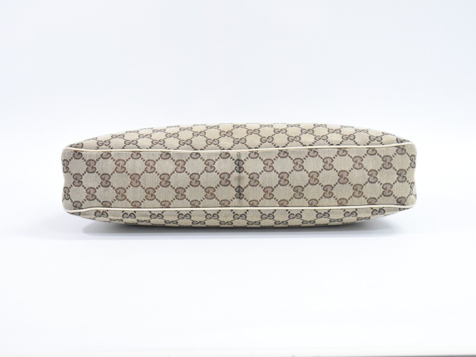 Gucci Gg Canvas Beige Canvas Tote Bag (Pre-Owned) Size ONE SIZE - 3 Thumbnail