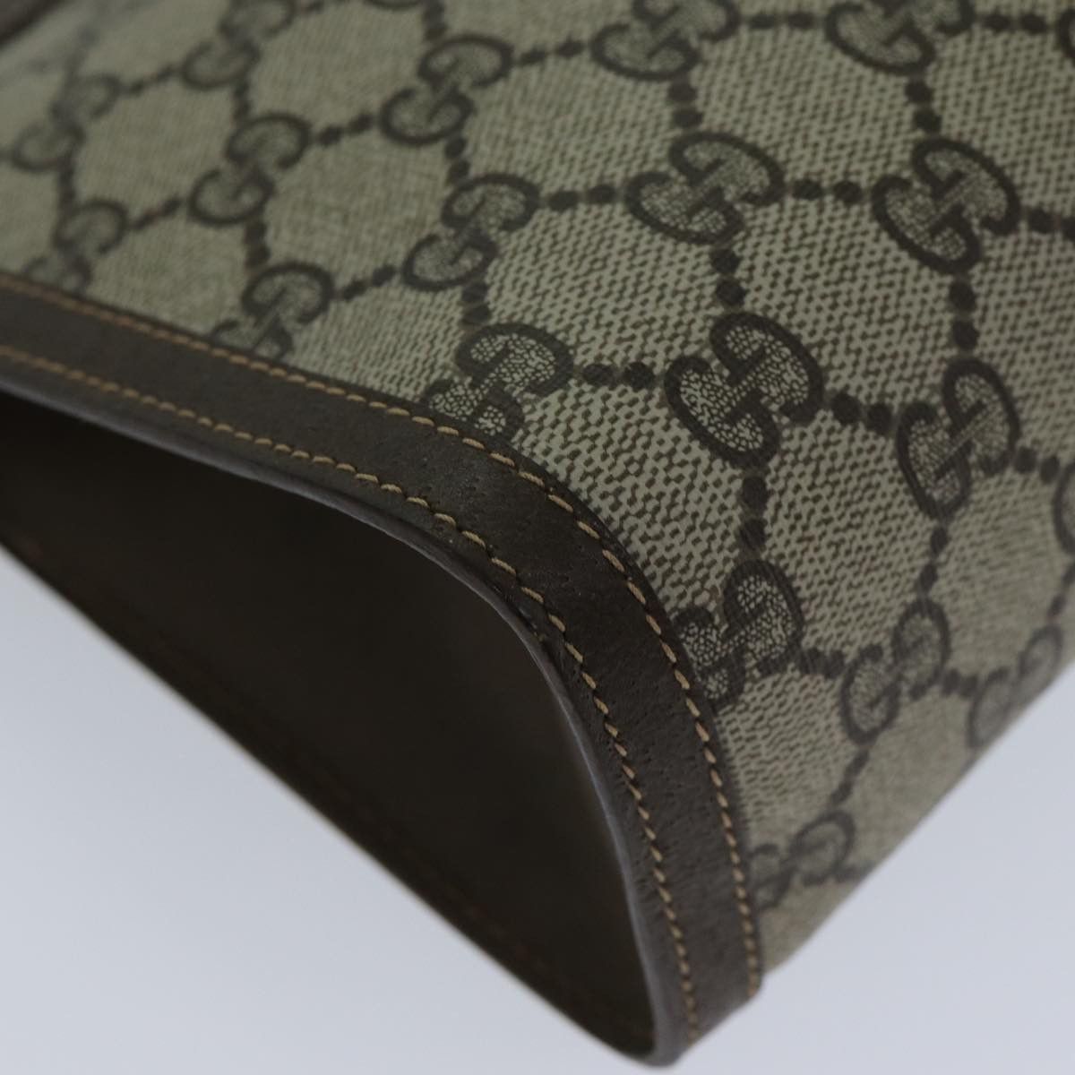 Gucci Ophidia Brown Canvas Clutch Bag (Pre-Owned) Size ONE SIZE - 12 Thumbnail