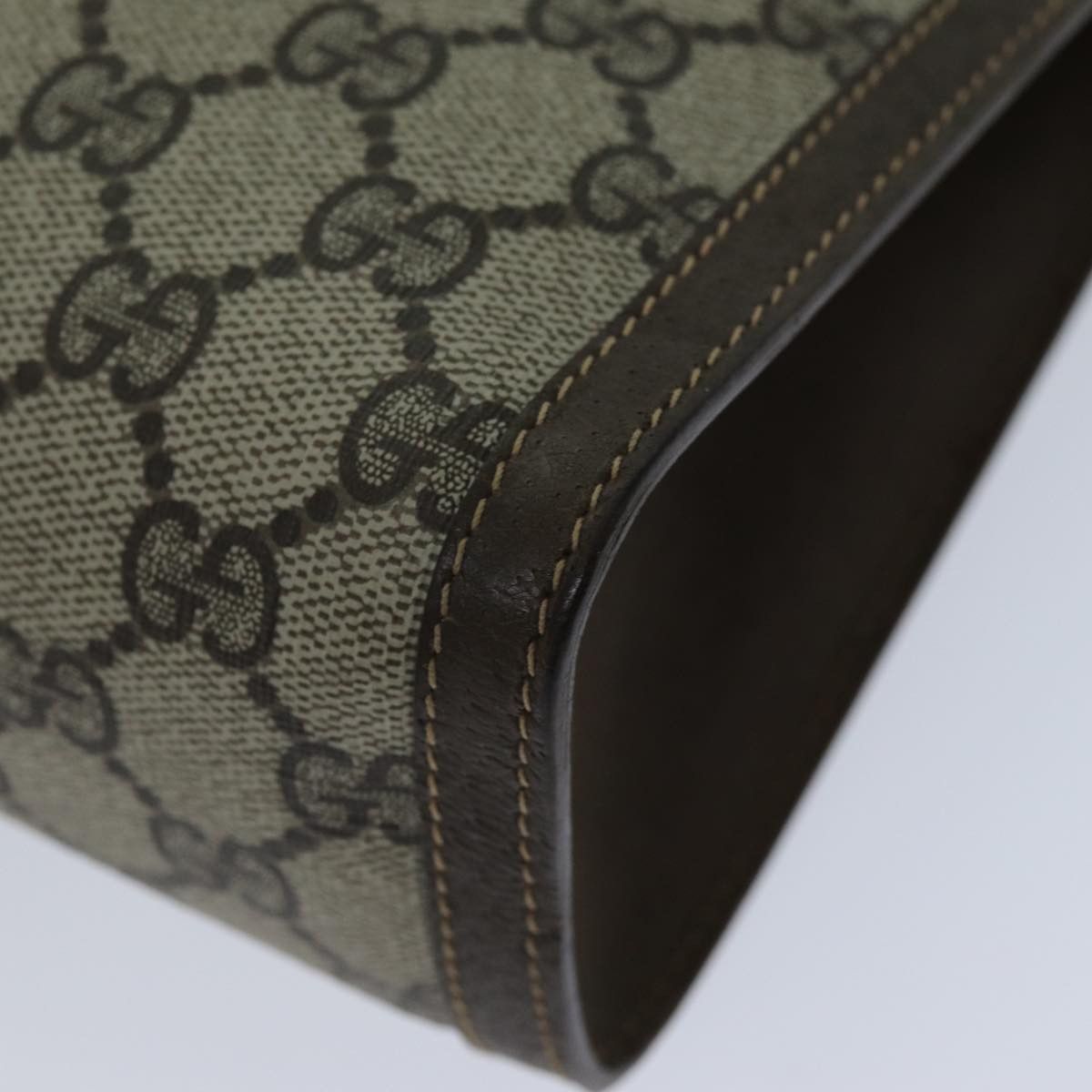 Gucci Ophidia Brown Canvas Clutch Bag (Pre-Owned) Size ONE SIZE - 13 Thumbnail