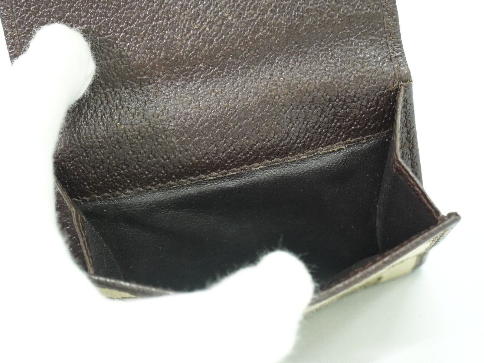 Gucci Metal Bar Beige Canvas Wallet (Pre-Owned) Size ONE SIZE - 12 Thumbnail
