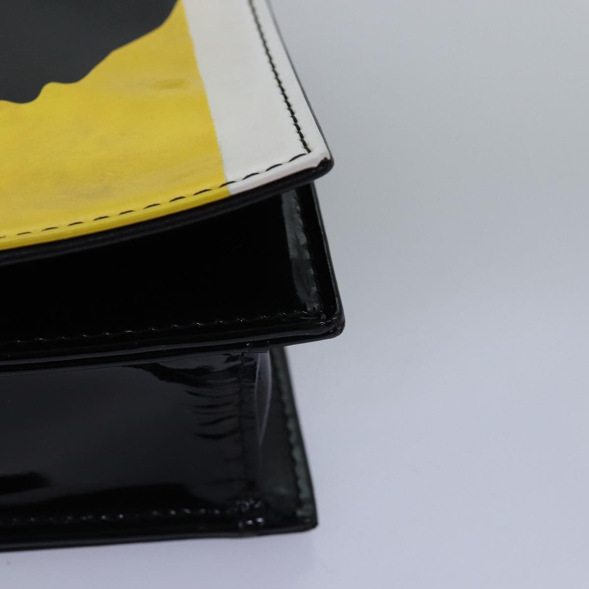 Chanel - Black Patent Leather Clutch Bag (Pre-Owned) Size ONE SIZE - 13 Thumbnail