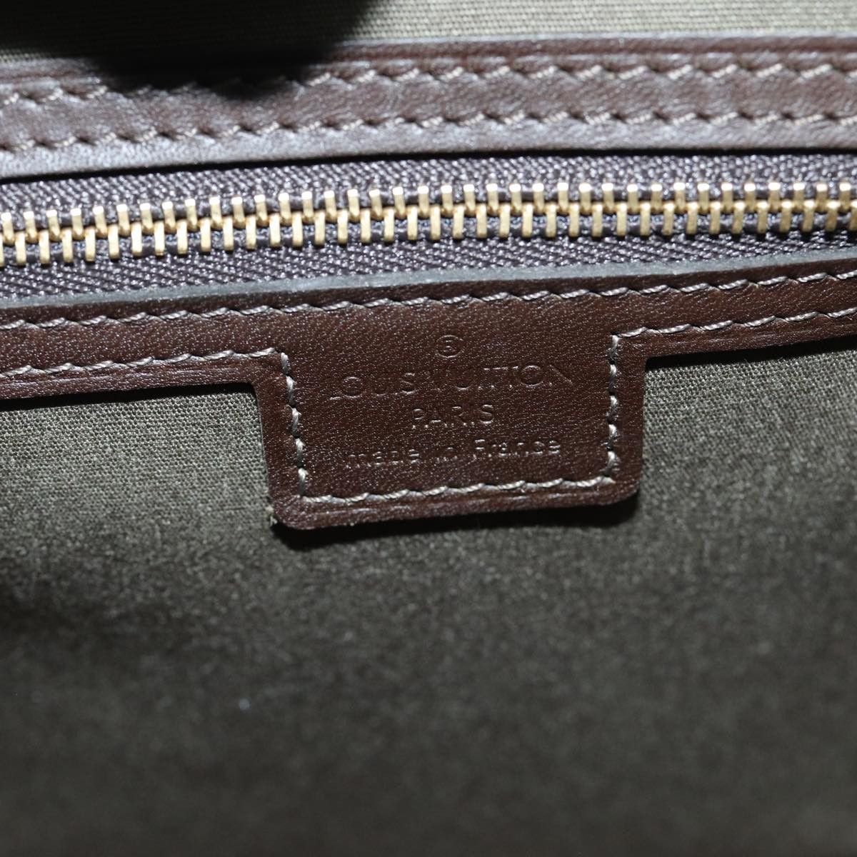 Louis Vuitton Josephine Khaki Canvas Handbag (Pre-Owned) Size ONE SIZE - 8 Thumbnail