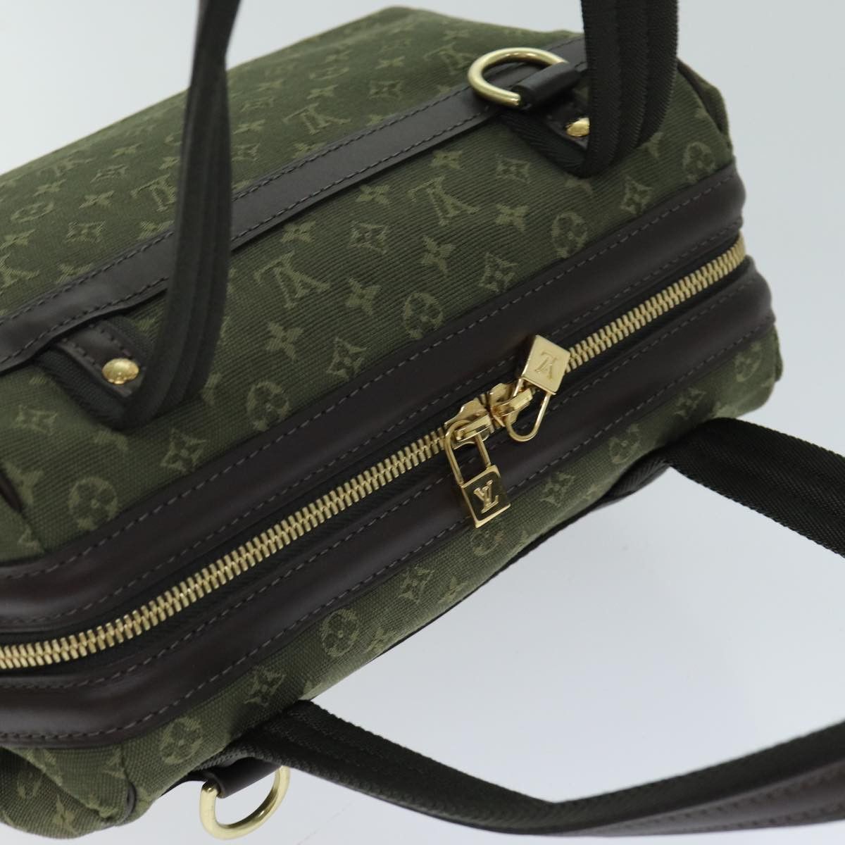Louis Vuitton Josephine Khaki Canvas Handbag (Pre-Owned) Size ONE SIZE - 4 Thumbnail