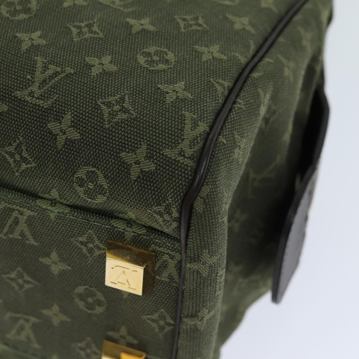 Louis Vuitton Josephine Khaki Canvas Handbag (Pre-Owned) Size ONE SIZE - 13 Thumbnail