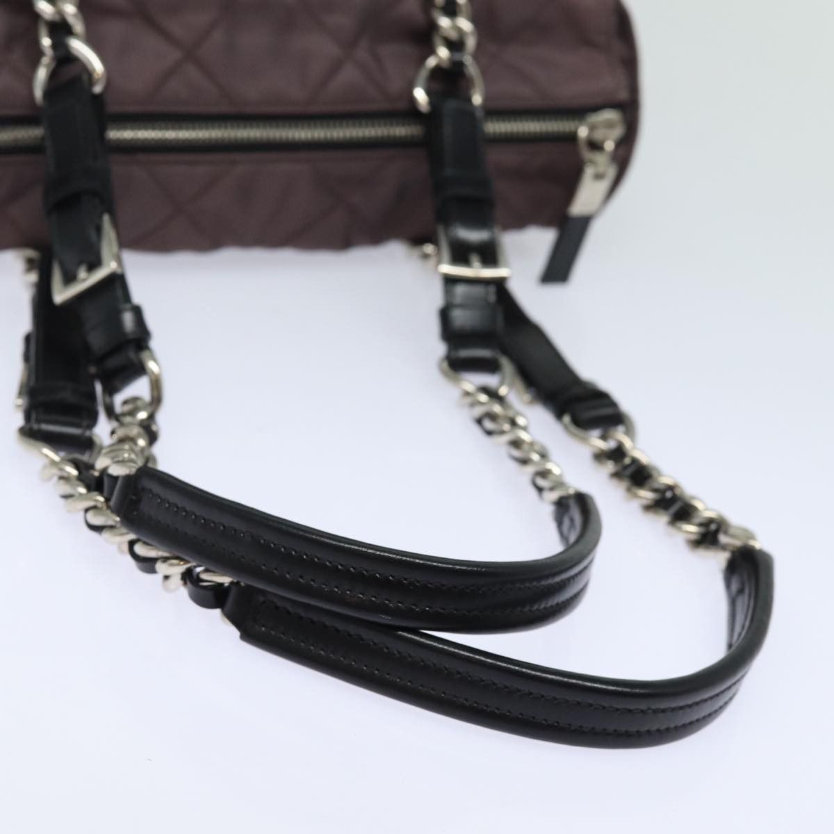 Prada Tessuto Purple Synthetic Shoulder Bag (Pre-Owned) Size ONE SIZE - 13 Thumbnail