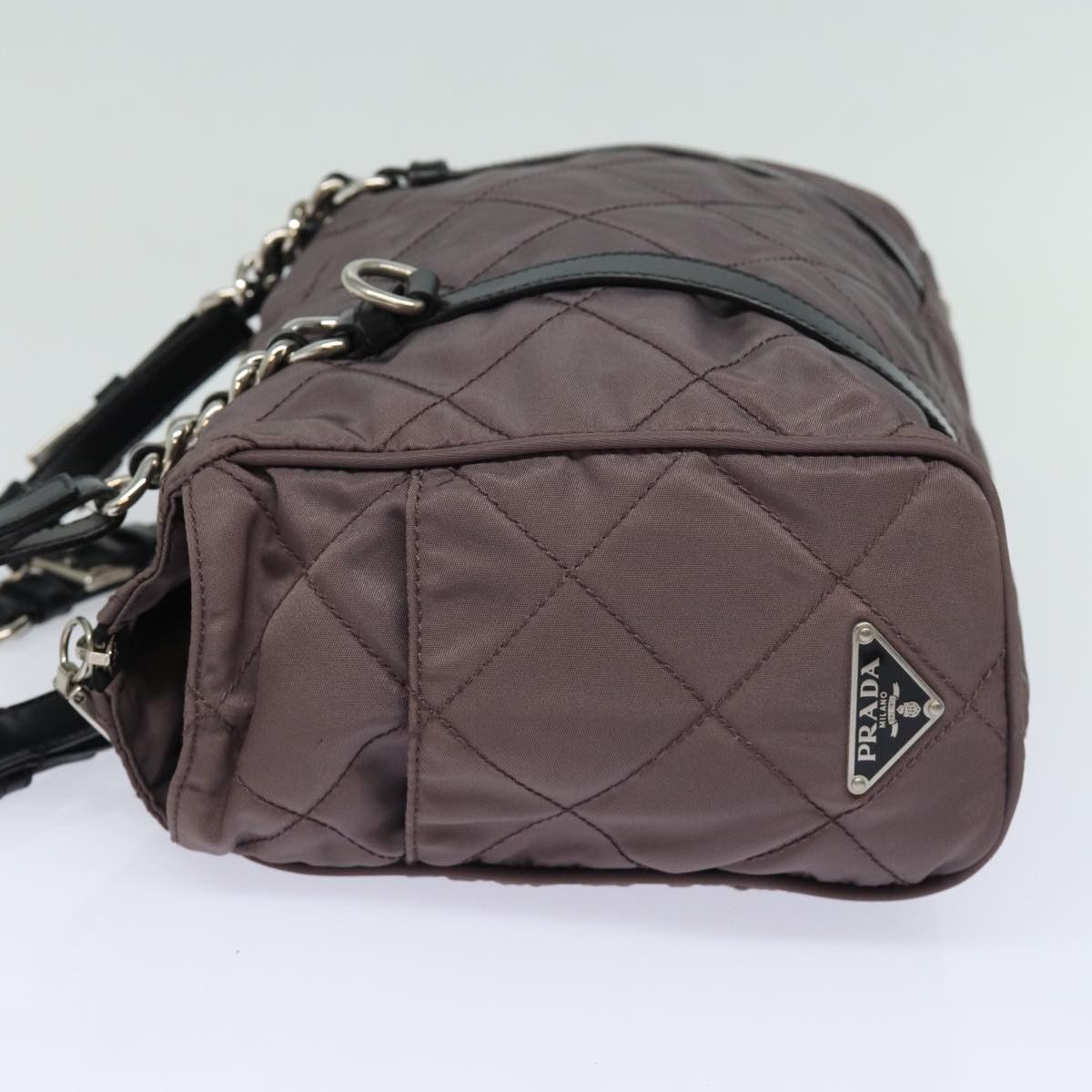 Prada Tessuto Purple Synthetic Shoulder Bag (Pre-Owned) Size ONE SIZE - 11 Thumbnail