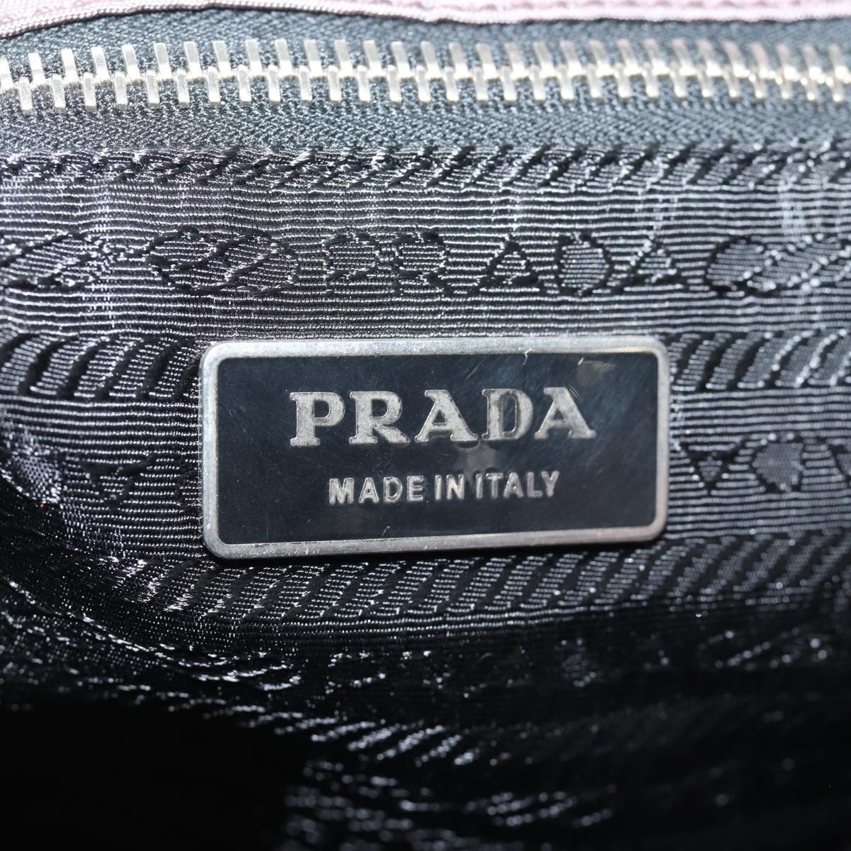 Prada Tessuto Purple Synthetic Shoulder Bag (Pre-Owned) Size ONE SIZE - 9 Thumbnail