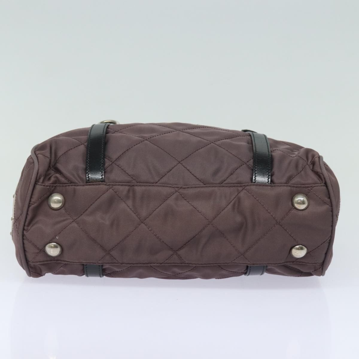 Prada Tessuto Purple Synthetic Shoulder Bag (Pre-Owned) Size ONE SIZE - 3 Thumbnail