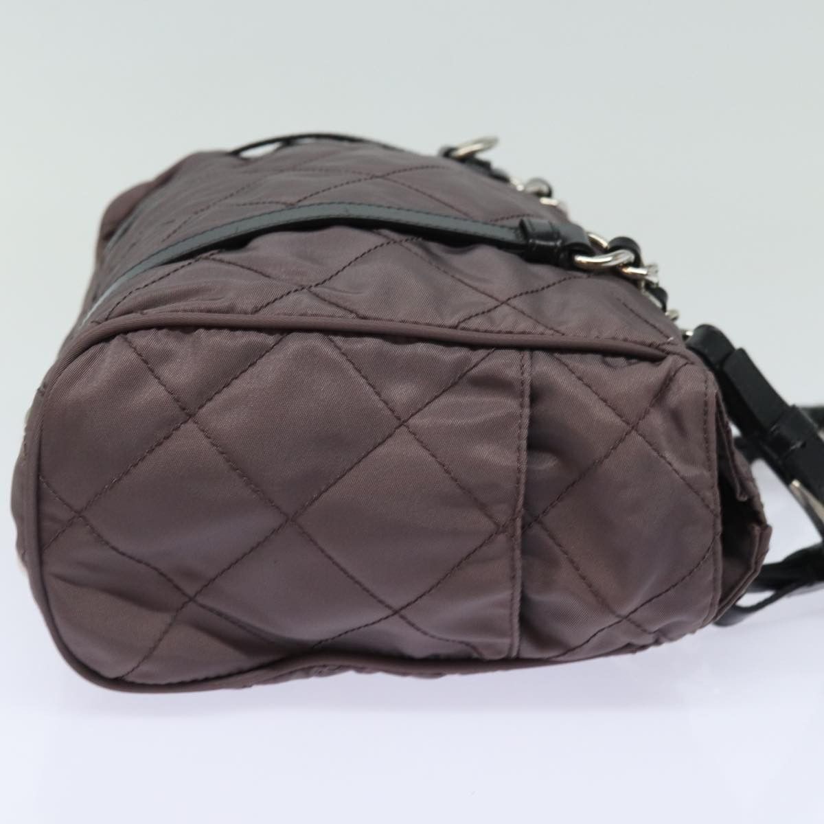 Prada Tessuto Purple Synthetic Shoulder Bag (Pre-Owned) Size ONE SIZE - 12 Thumbnail