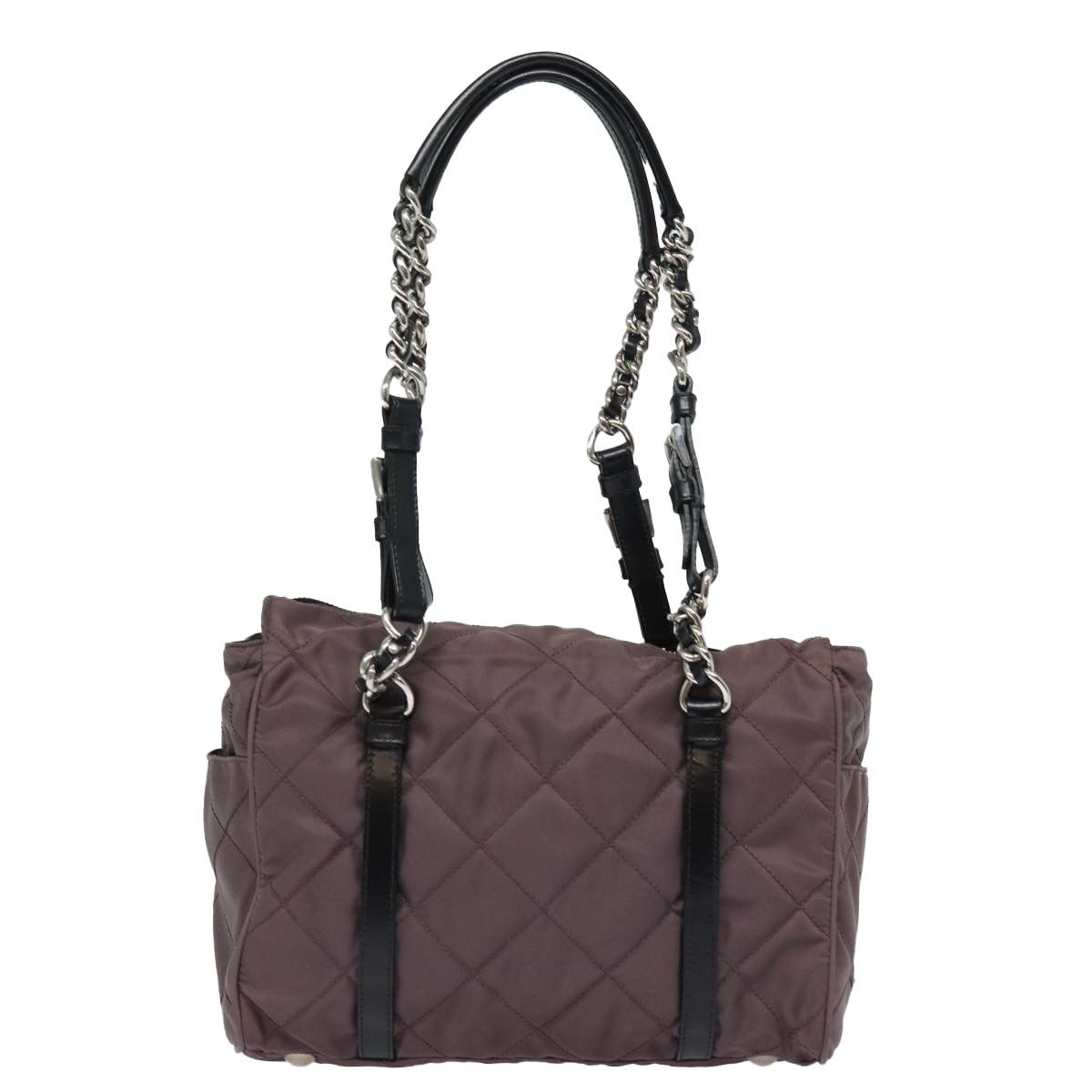 Prada Tessuto Purple Synthetic Shoulder Bag (Pre-Owned) Size ONE SIZE - 2 Thumbnail