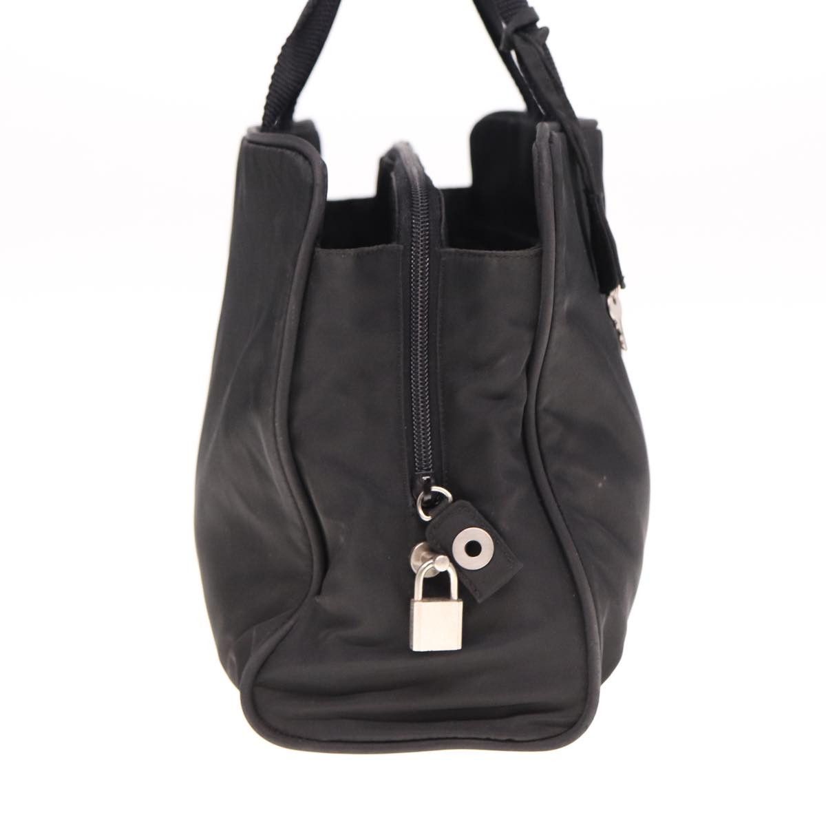 Prada Tessuto Black Synthetic Handbag (Pre-Owned) Size ONE SIZE - 4 Thumbnail