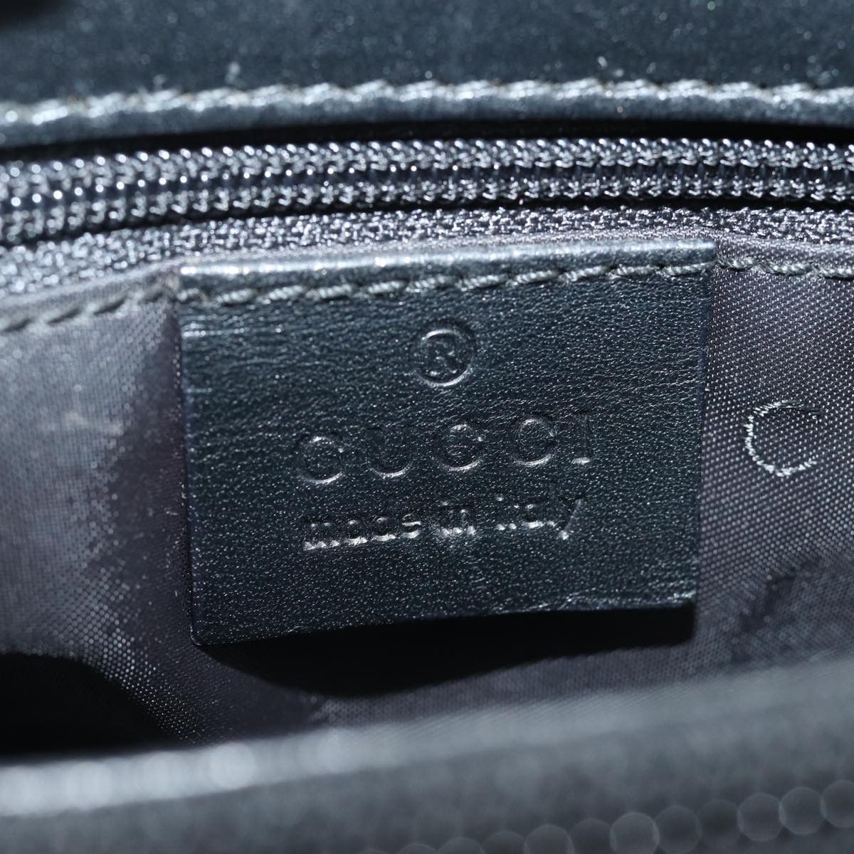Gucci Black Synthetic Handbag (Pre-Owned) Size ONE SIZE - 7 Thumbnail