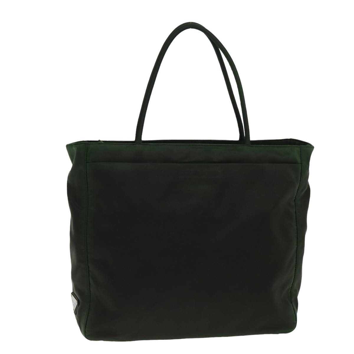 Prada Tessuto Khaki Canvas Tote Bag (Pre-Owned) Size ONE SIZE - 10 Thumbnail