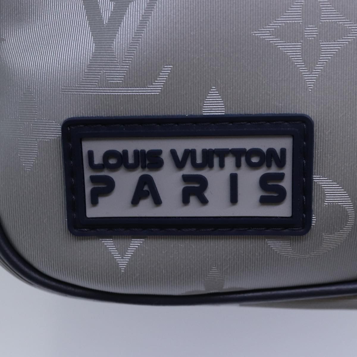 Louis Vuitton Keepall Bandouliere 50 Silver Canvas Travel Bag (Pre-Owned) Size ONE SIZE - 13 Thumbnail