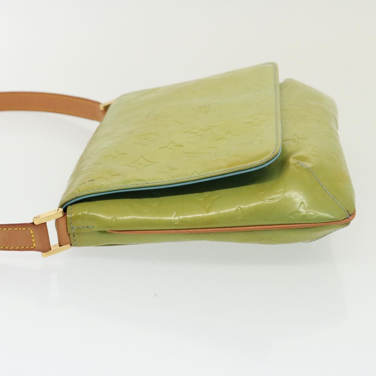 Louis Vuitton Thompson Street Green Patent Leather Shoulder Bag Size ONE SIZE - 10 Thumbnail