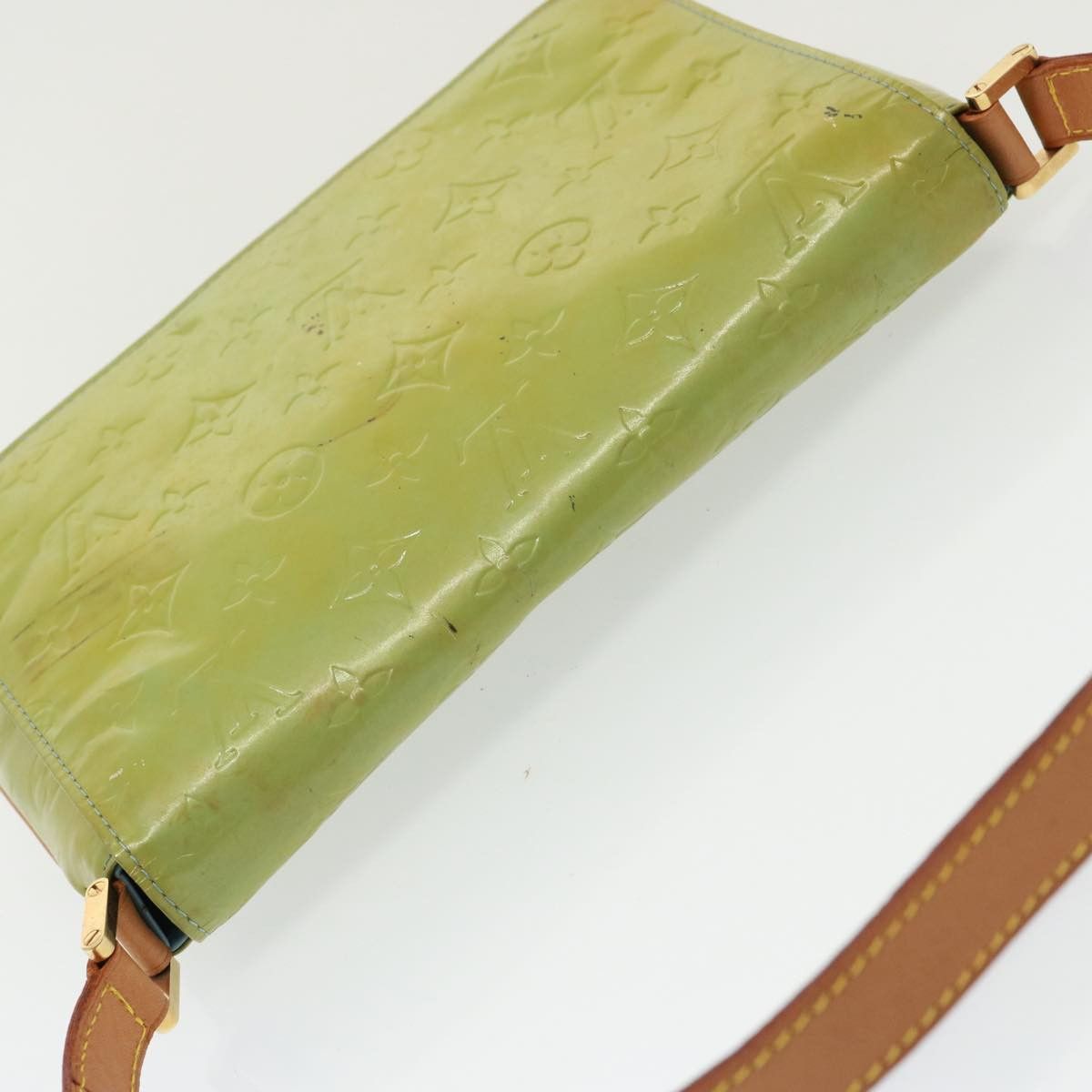 Louis Vuitton Thompson Street Green Patent Leather Shoulder Bag Size ONE SIZE - 11 Thumbnail