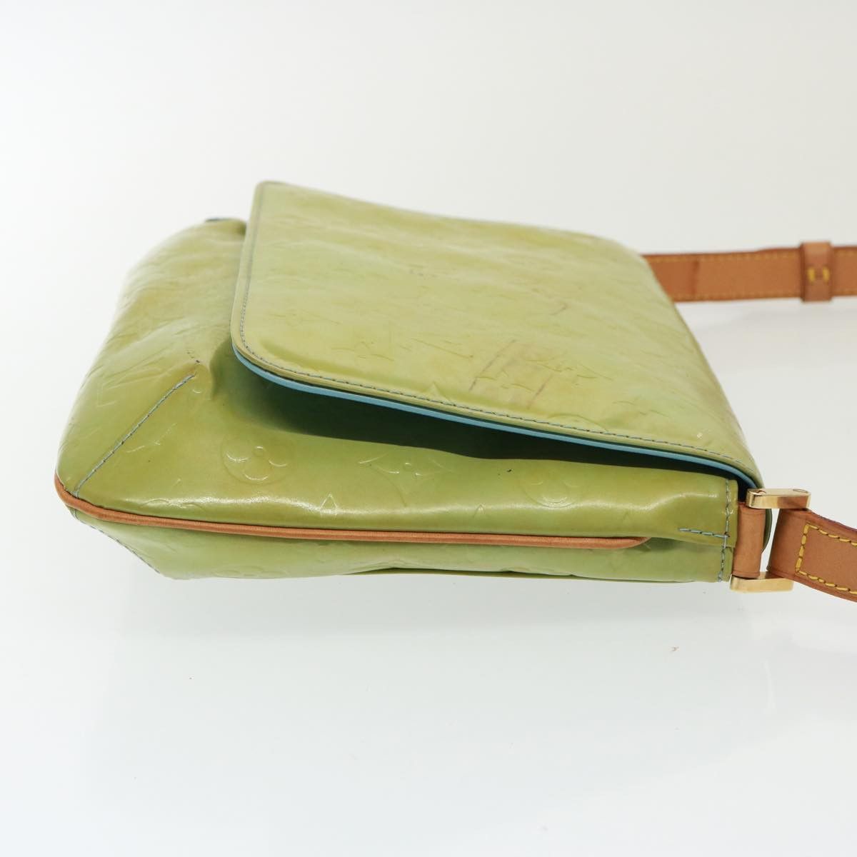 Louis Vuitton Thompson Street Green Patent Leather Shoulder Bag Size ONE SIZE - 4 Thumbnail