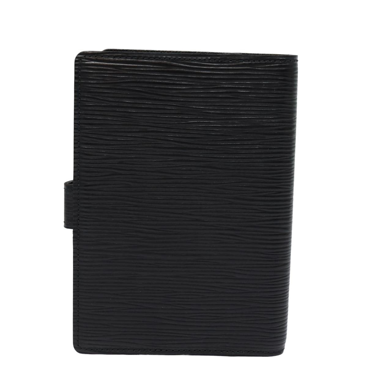 Louis Vuitton Couverture Agenda De Bureau Black Leather Wallet Size ONE SIZE - 2 Thumbnail