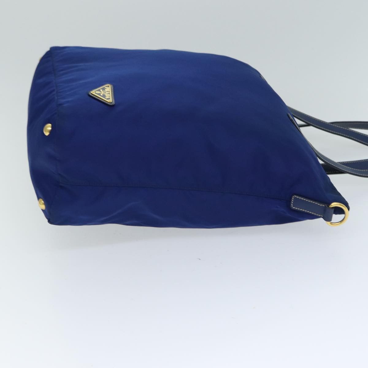 Prada Tessuto Blue Synthetic Tote Bag (Pre-Owned) Size ONE SIZE - 11 Thumbnail