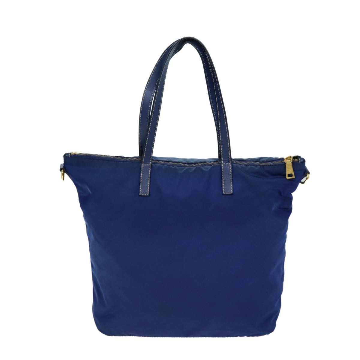 Prada Tessuto Blue Synthetic Tote Bag (Pre-Owned) Size ONE SIZE - 2 Thumbnail