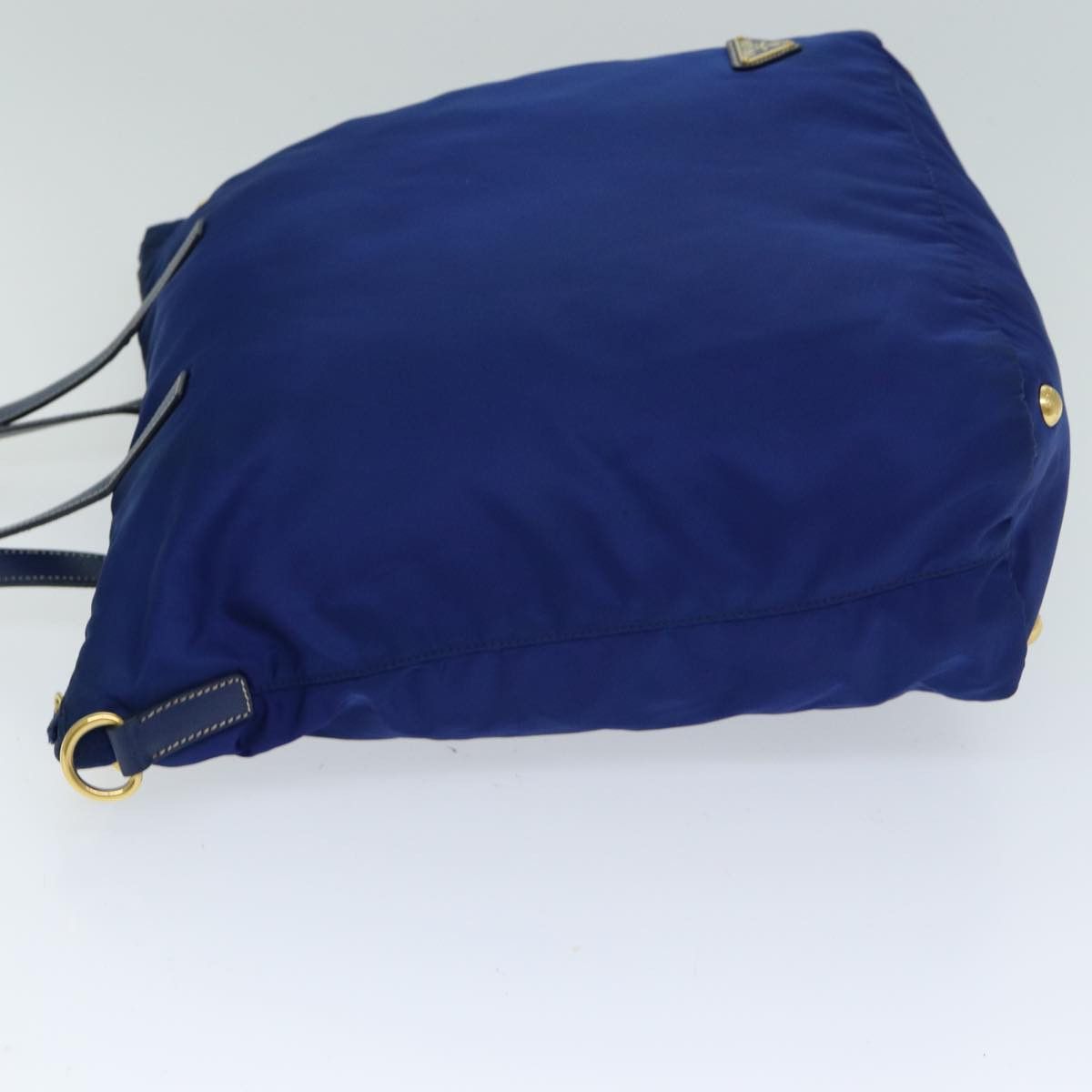 Prada Tessuto Blue Synthetic Tote Bag (Pre-Owned) Size ONE SIZE - 12 Thumbnail