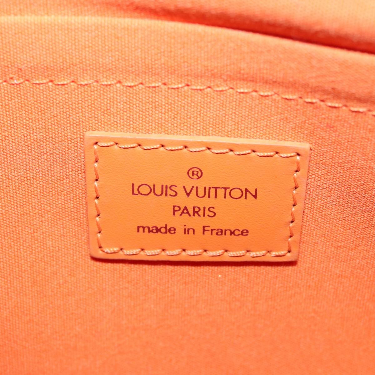 Louis Vuitton Danura Orange Leather Handbag (Pre-Owned) Size ONE SIZE - 7 Thumbnail