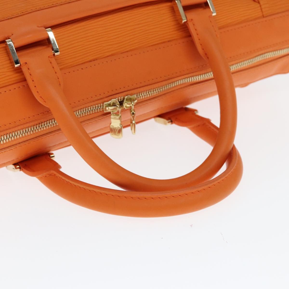 Louis Vuitton Danura Orange Leather Handbag (Pre-Owned) Size ONE SIZE - 12 Thumbnail