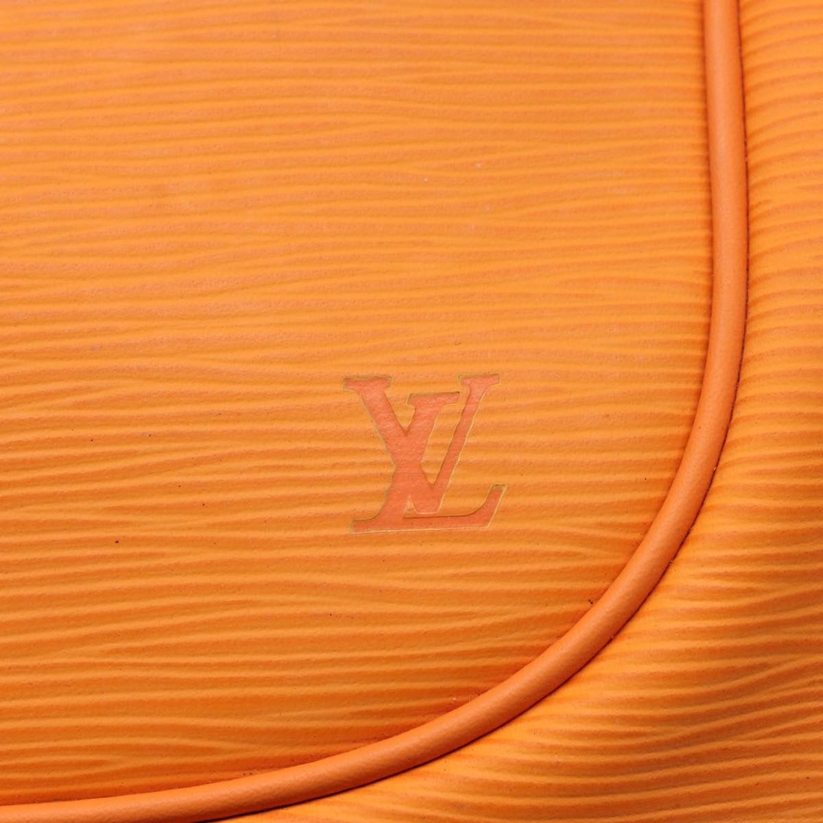 Louis Vuitton Danura Orange Leather Handbag (Pre-Owned) Size ONE SIZE - 13 Thumbnail