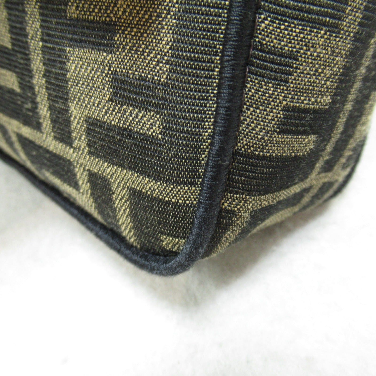 Fendi Fendi Mamma Bucket Shoulder Bag Canvas Leather Brown Size ONE SIZE - 8 Thumbnail