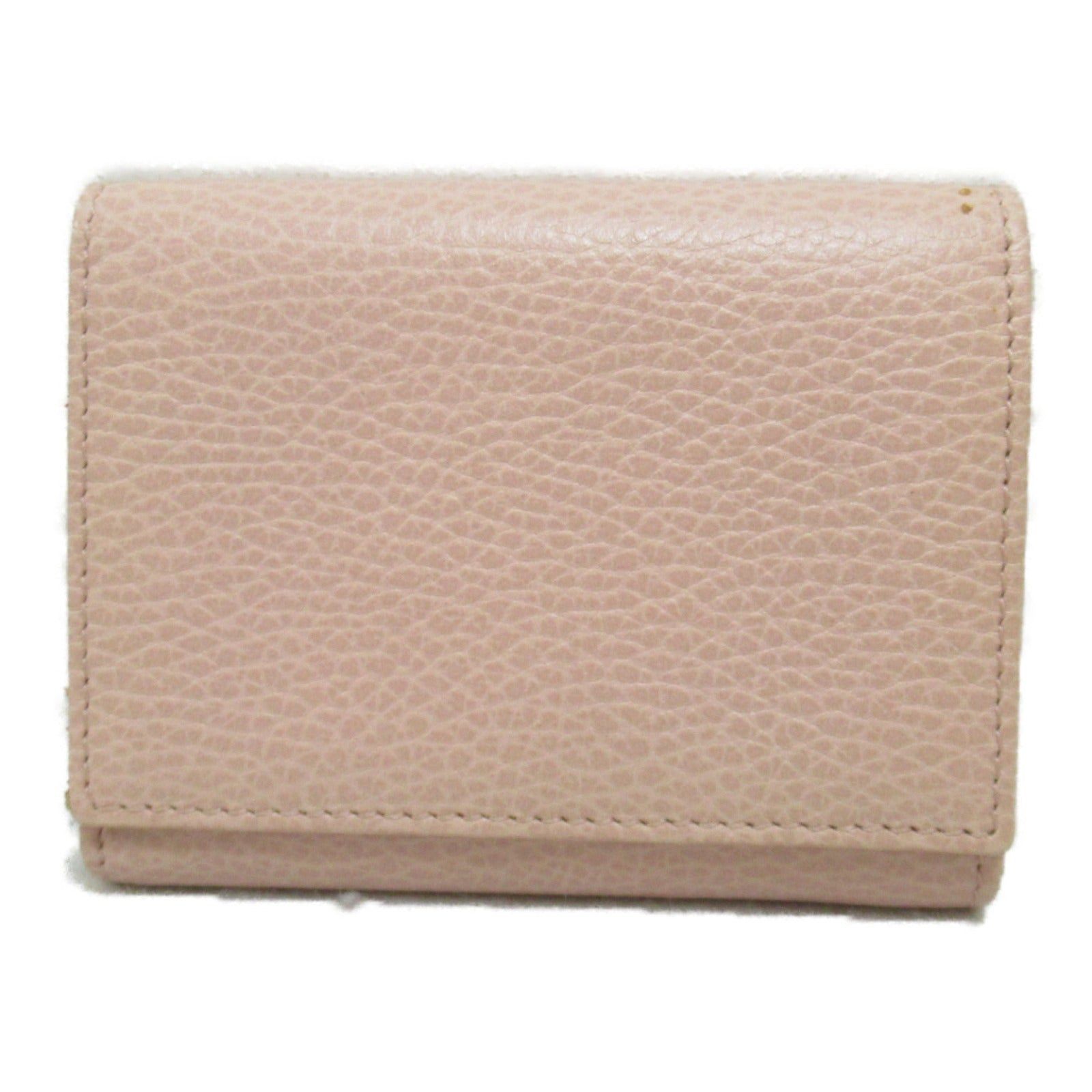 Gucci Gucci Double Hook Wallet Leather Pink Size ONE SIZE - 2 Thumbnail