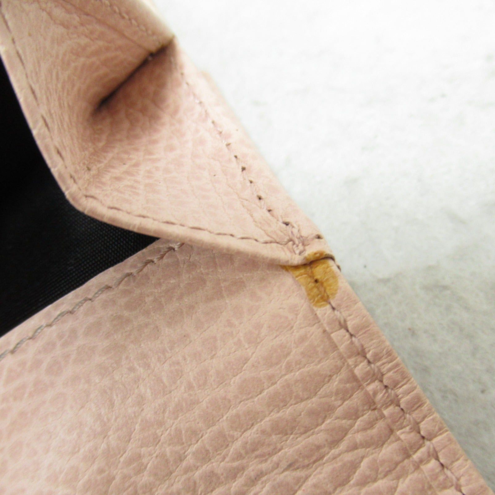 Gucci Gucci Double Hook Wallet Leather Pink Size ONE SIZE - 7 Thumbnail