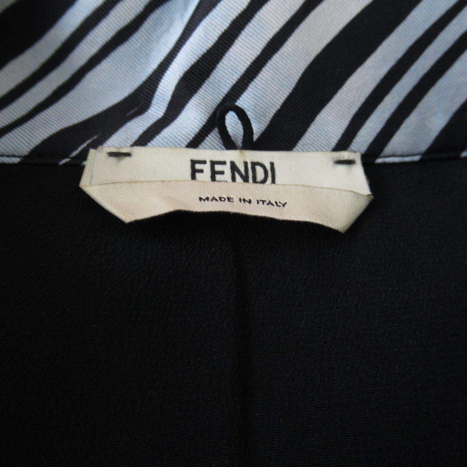 Fendi Fendi One Piece Silk Black Size ONE SIZE - 5 Thumbnail