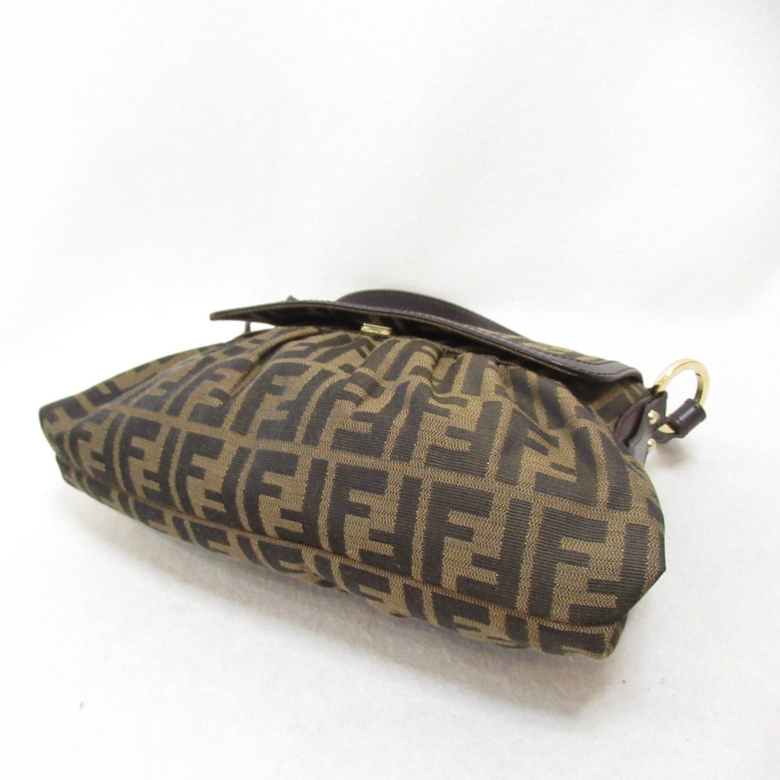 Fendi Fendi One Shoulder Bag Canvas Brown Size ONE SIZE - 4 Thumbnail