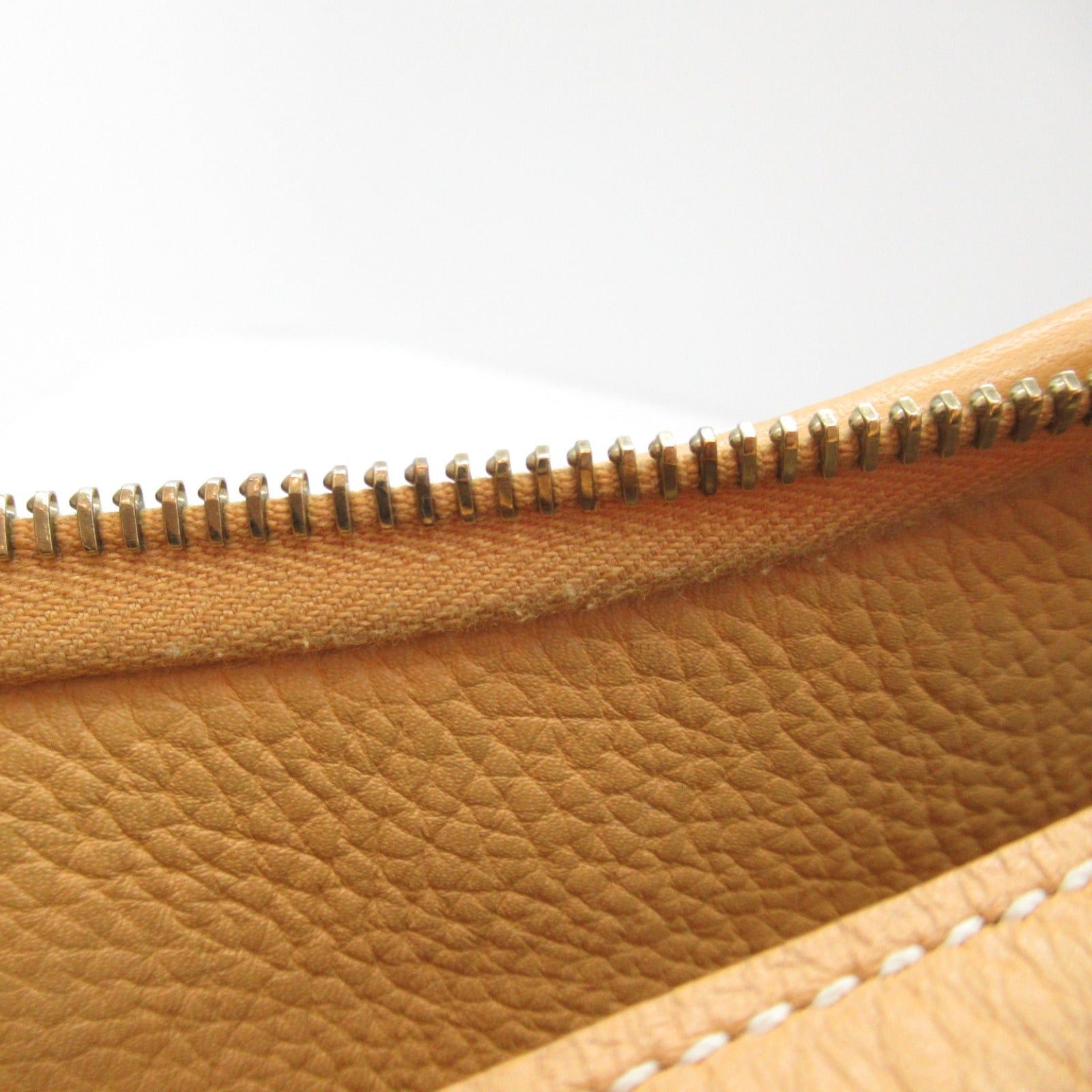 Hermes Hermes Trim 35 Saffron Shoulder Bag Leather Clemence Yellow Gold Hardware □D Stamp Size ONE SIZE - 15 Thumbnail